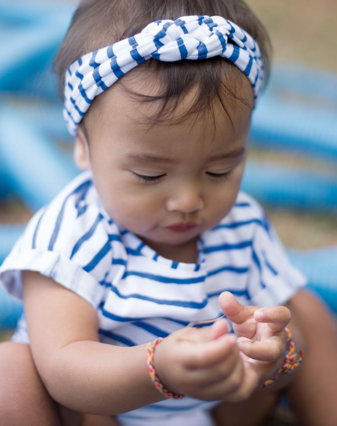 Turbante RAYAS MARINERO