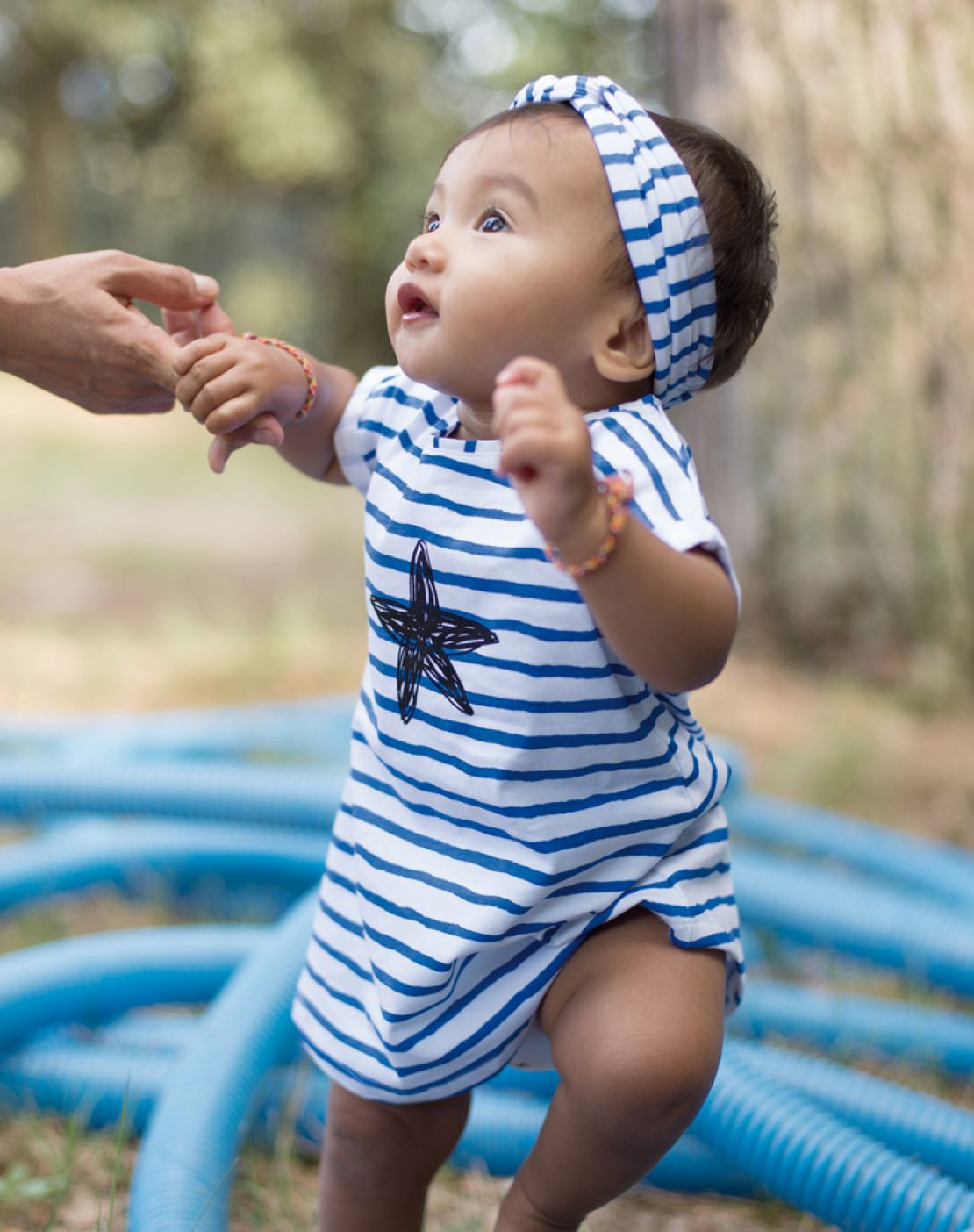 Turbante RAYAS MARINERO