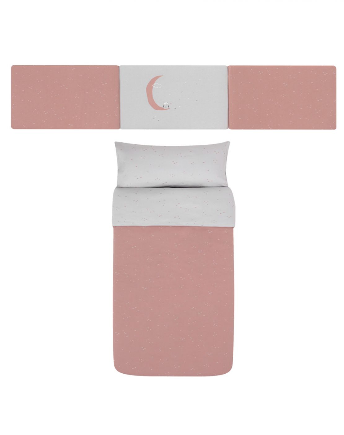 Pack nórdica + protector<br>DELTA ROSA ANTIGUO