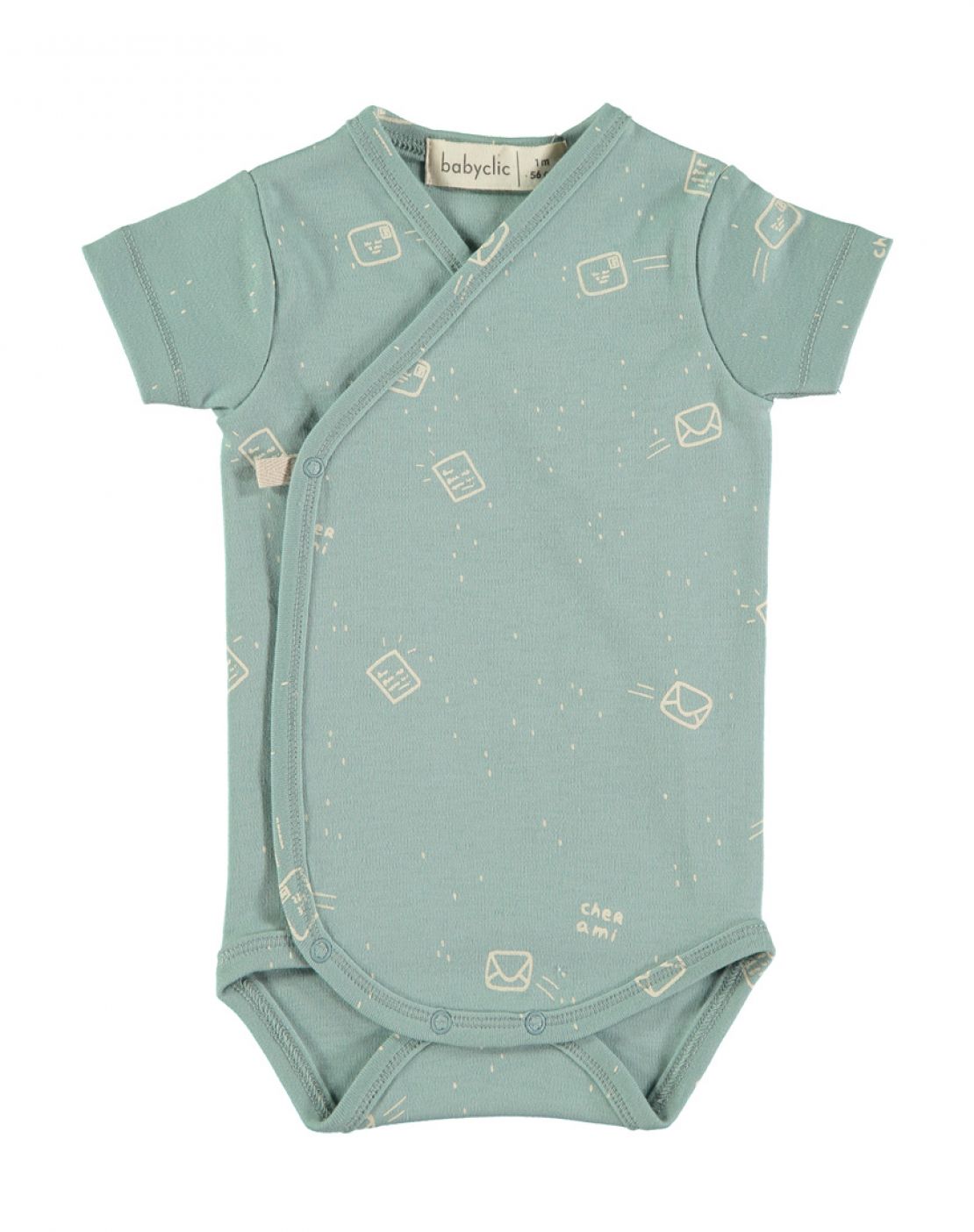 Body manga corta<br>HELLO