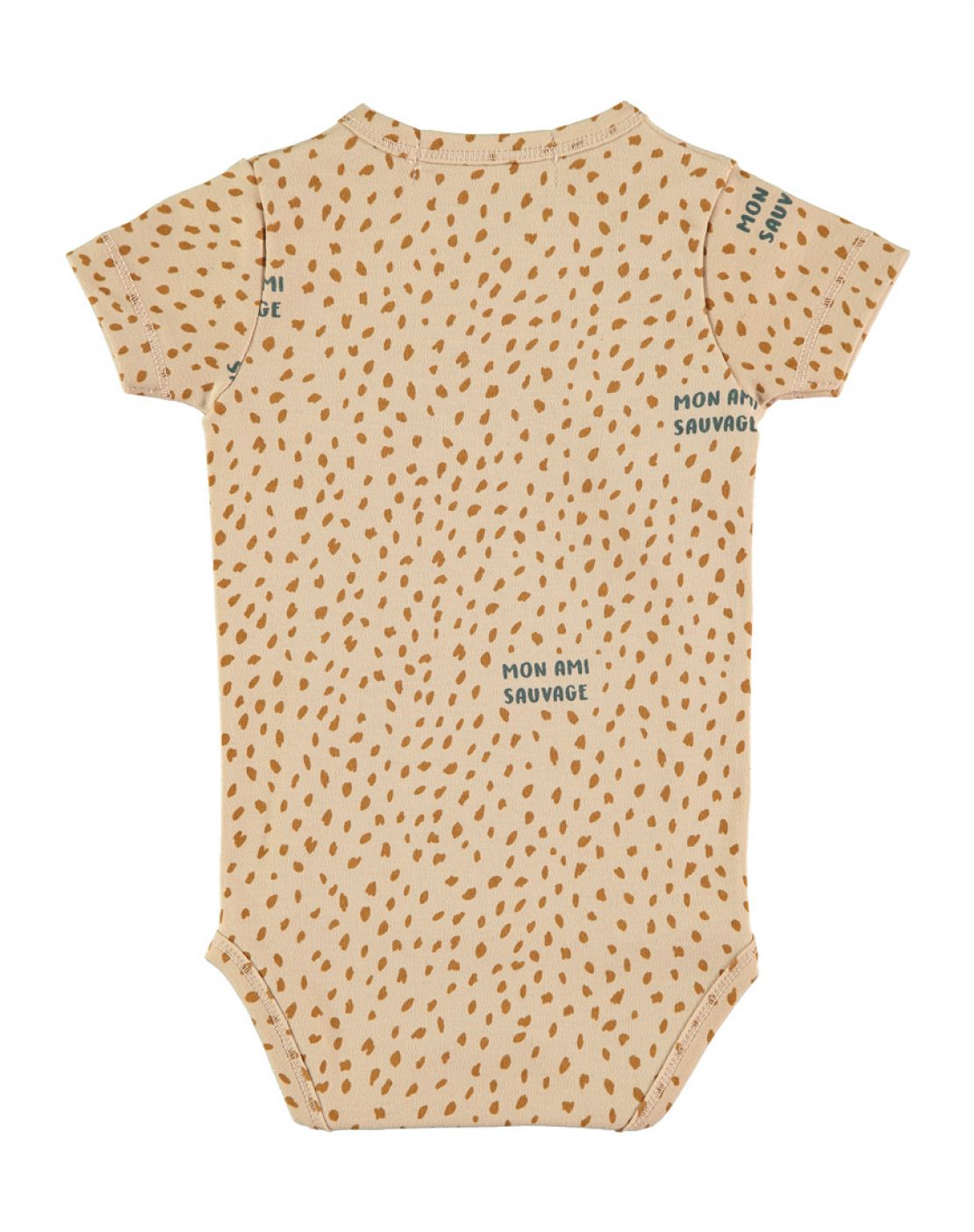 Body manga corta<br>SAUVAGE ROSA