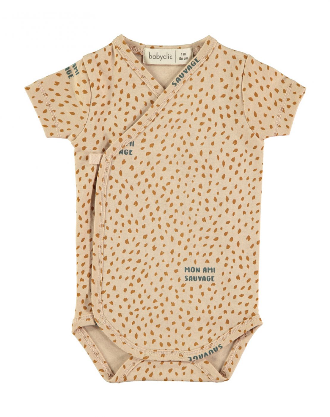 Body manga corta<br>SAUVAGE ROSA