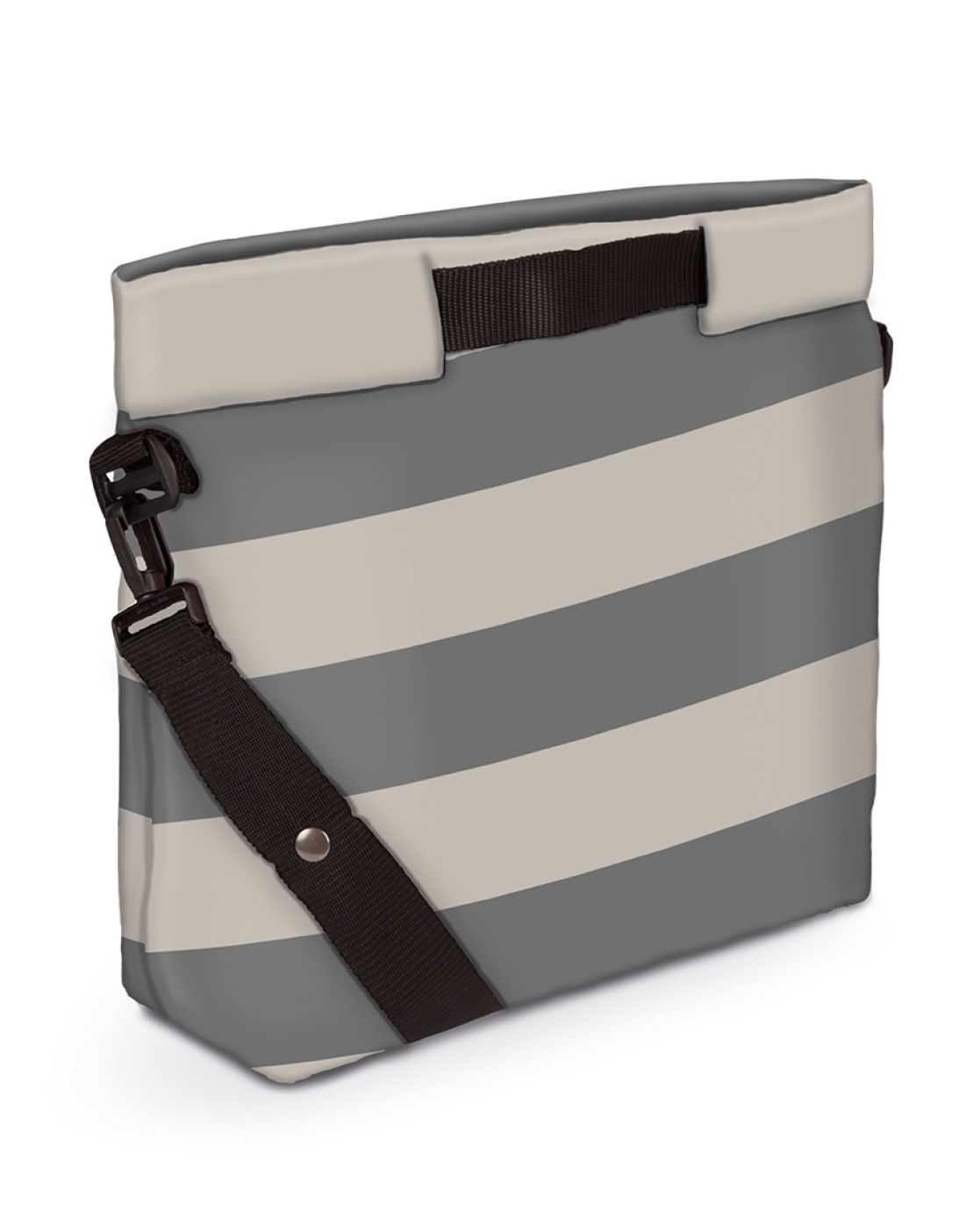Bolso Urban stripes beige