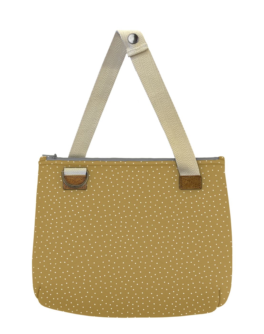 Bolso WANDER<br>MINI DOTS MOSTAZA
