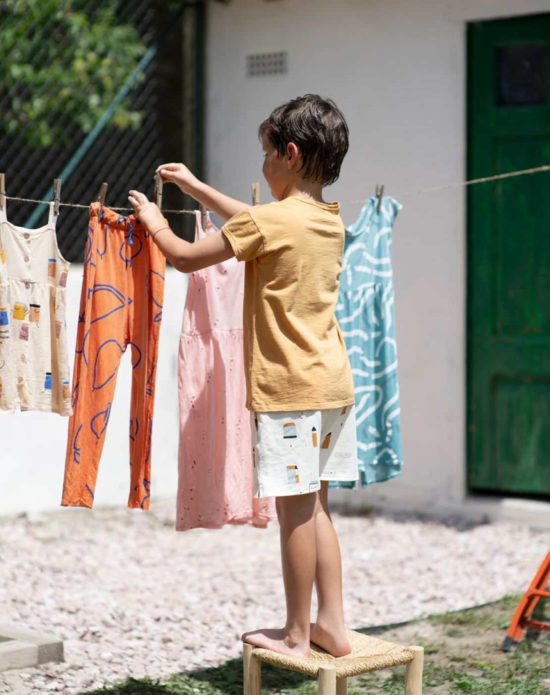 Camiseta LOGO MOSTAZA