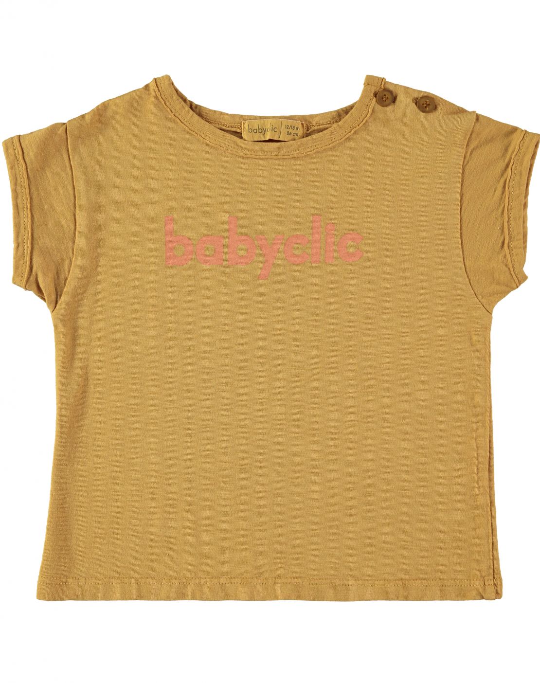 Camiseta LOGO MOSTAZA