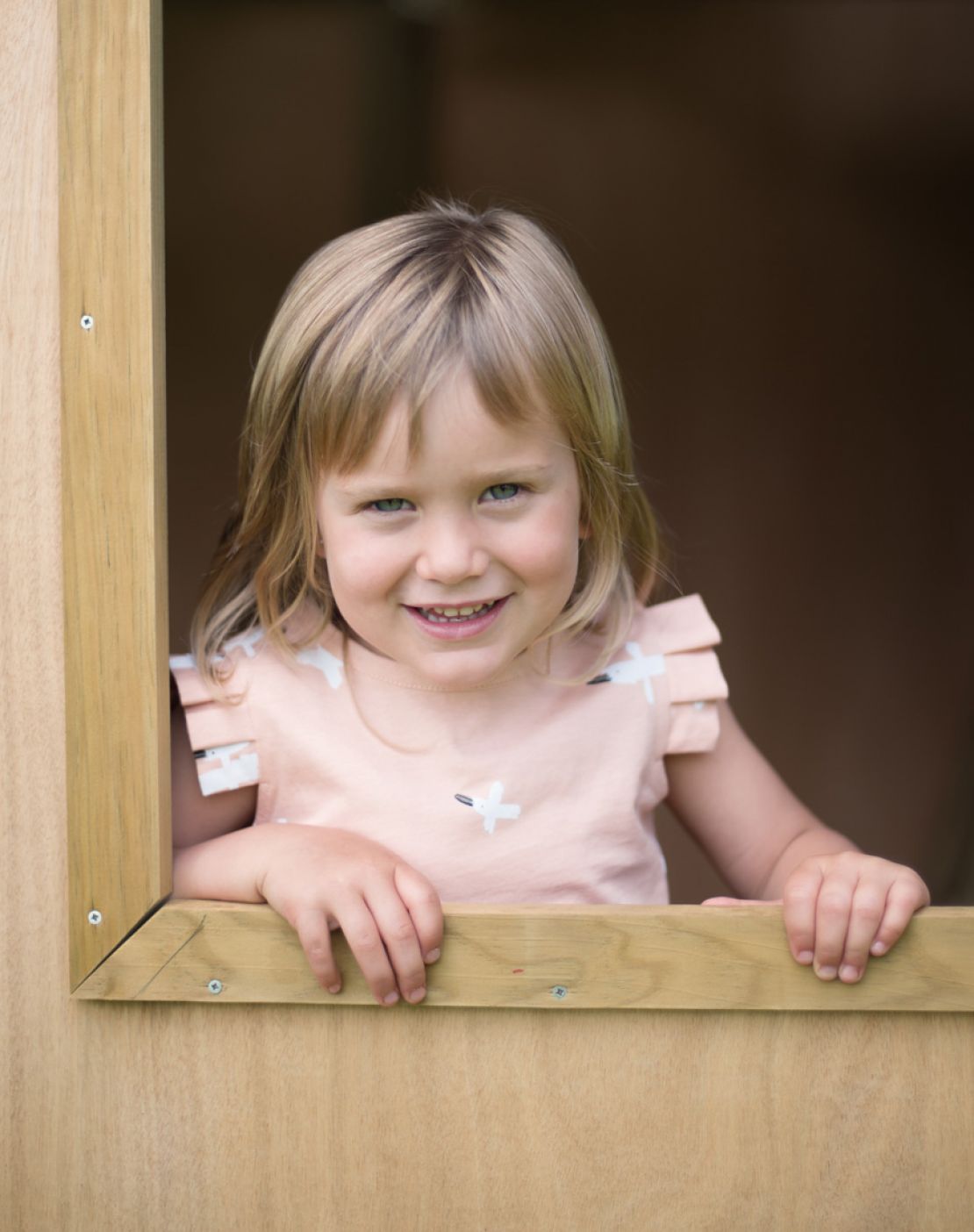 Camiseta manga corta<br>BIRDS SALMÓN