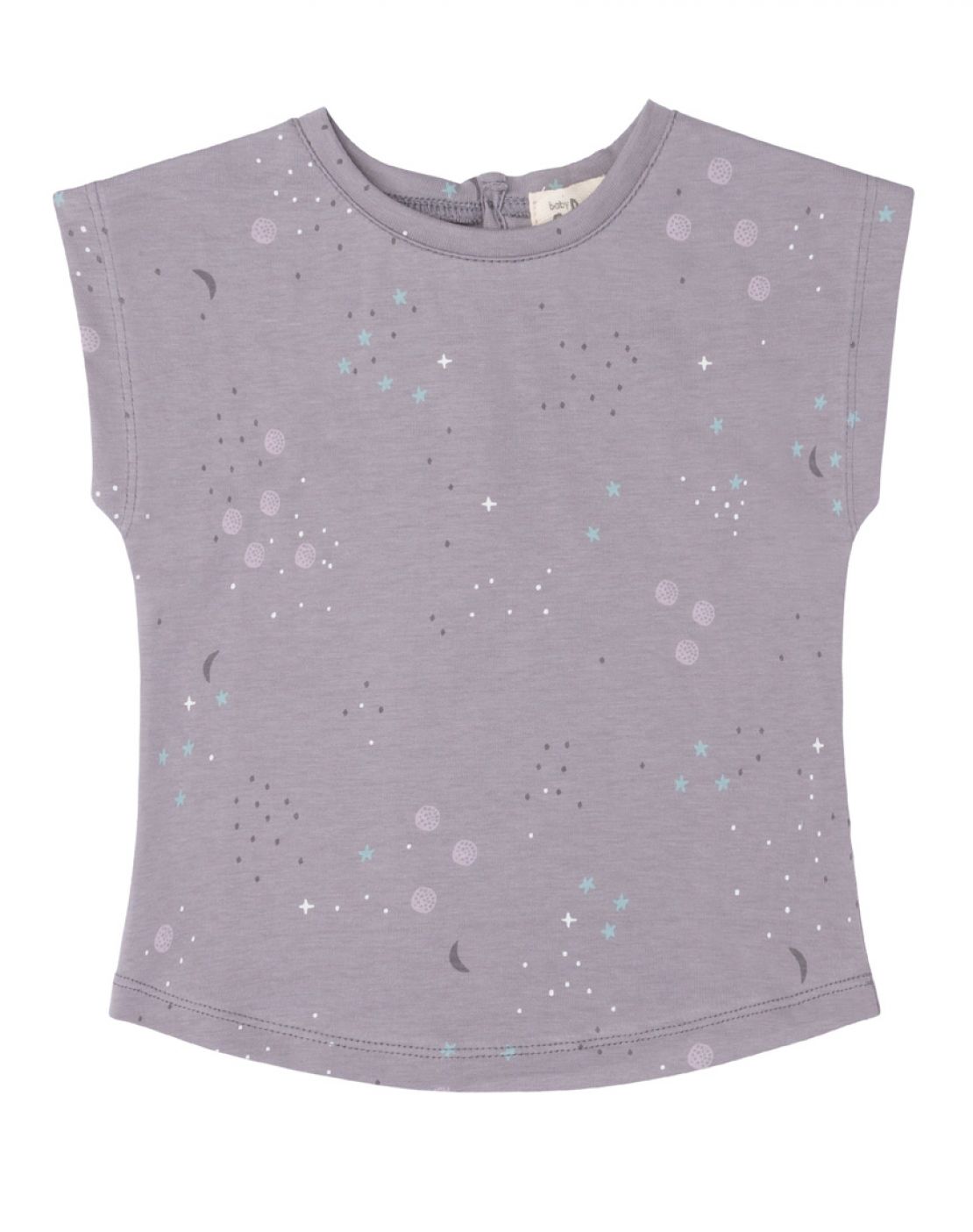 Camiseta manga corta<br>COSMOS LILA