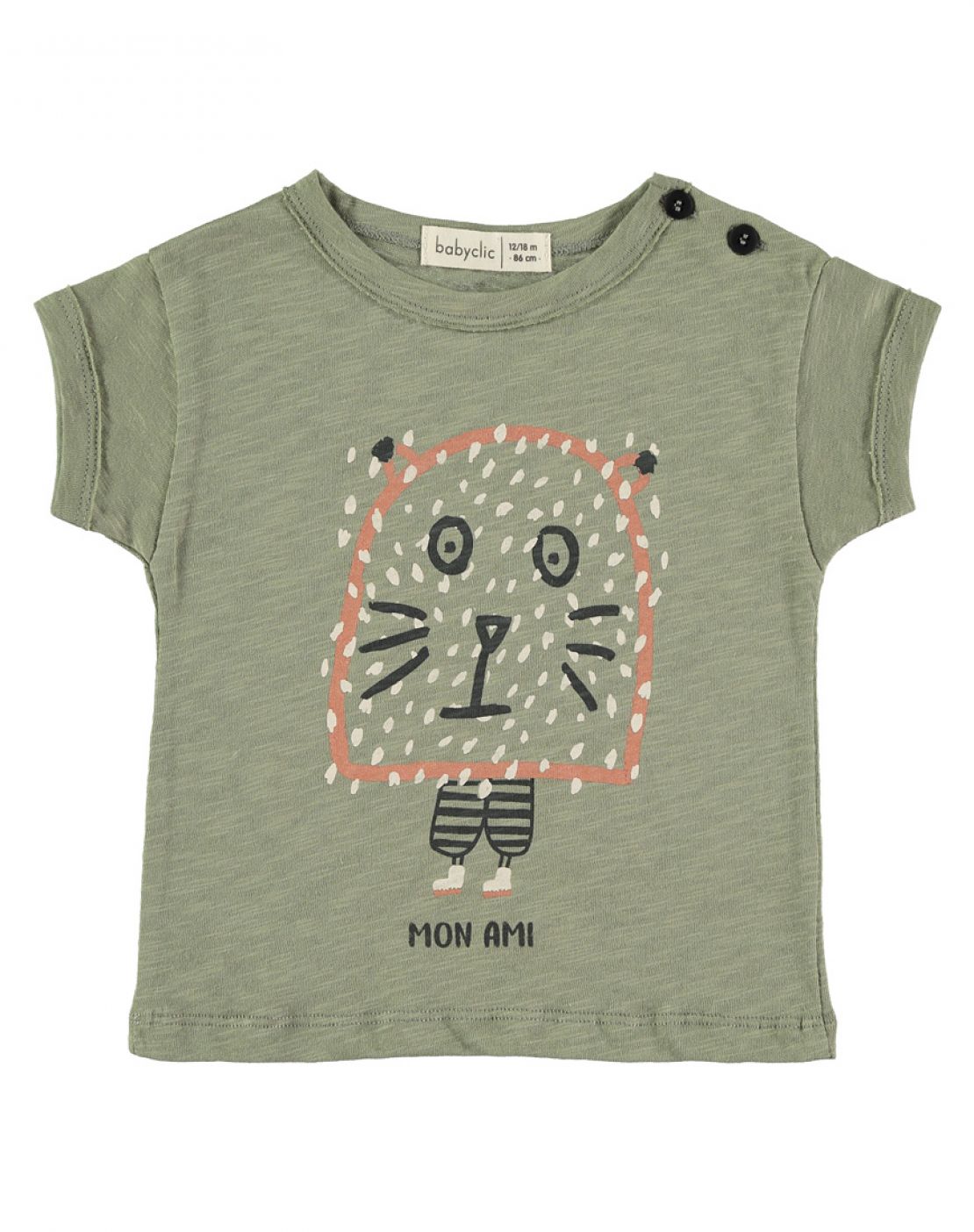 Camiseta MON AMI VERDE