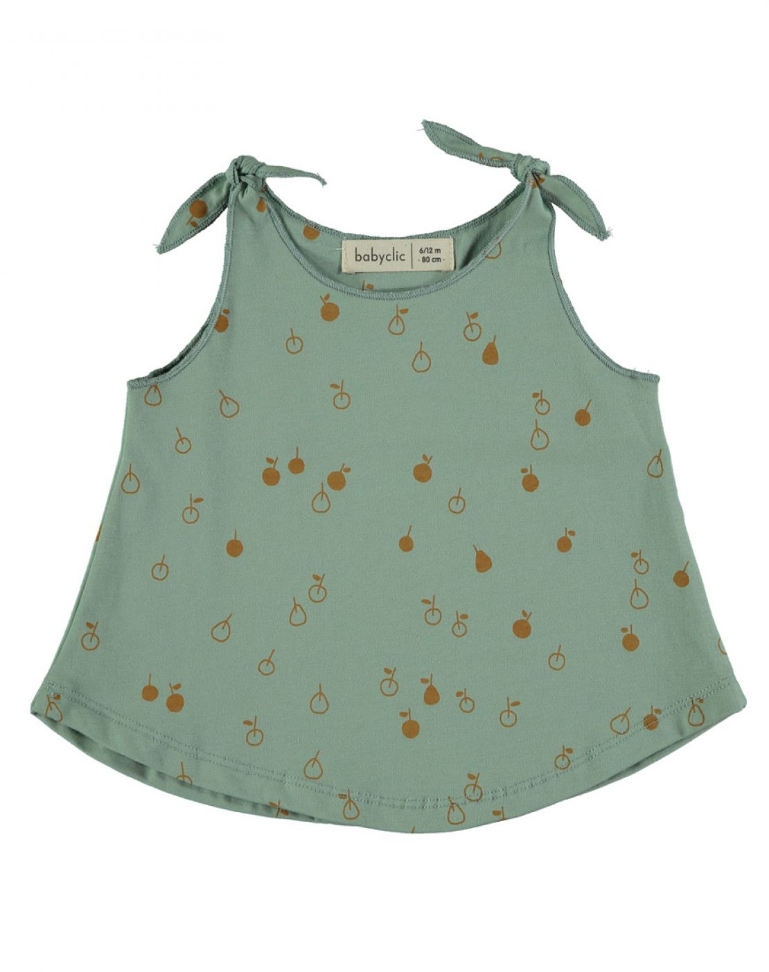 Camiseta tirantes APPLE VERDE