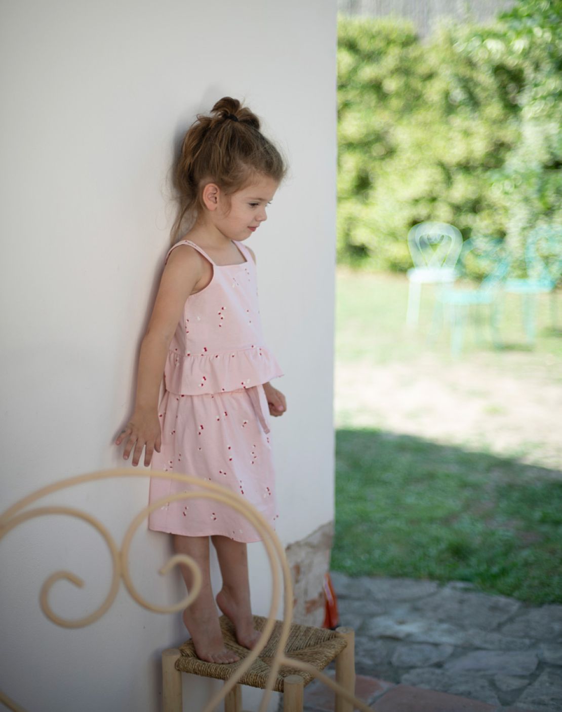 Camiseta tirantes PETALS ROSA