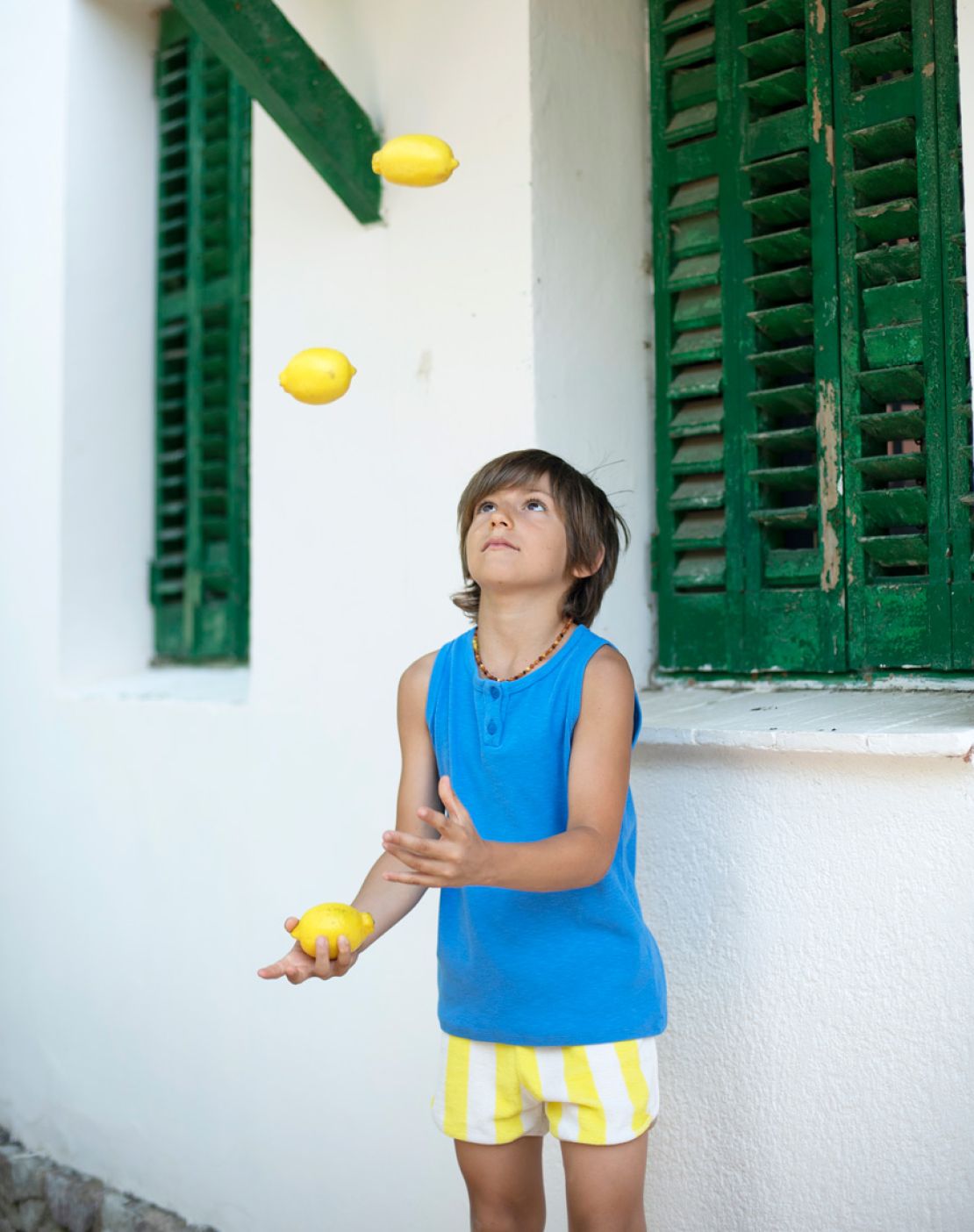 Camiseta tirantes RIB AZUL ELECTRICO