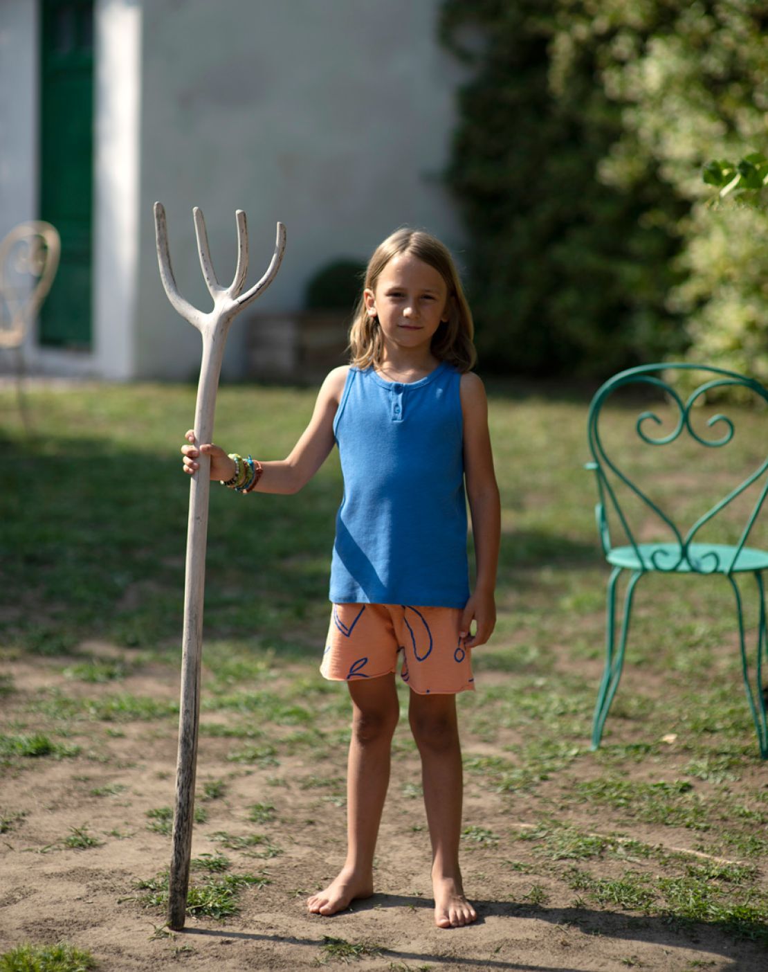 Camiseta tirantes RIB AZUL ELECTRICO