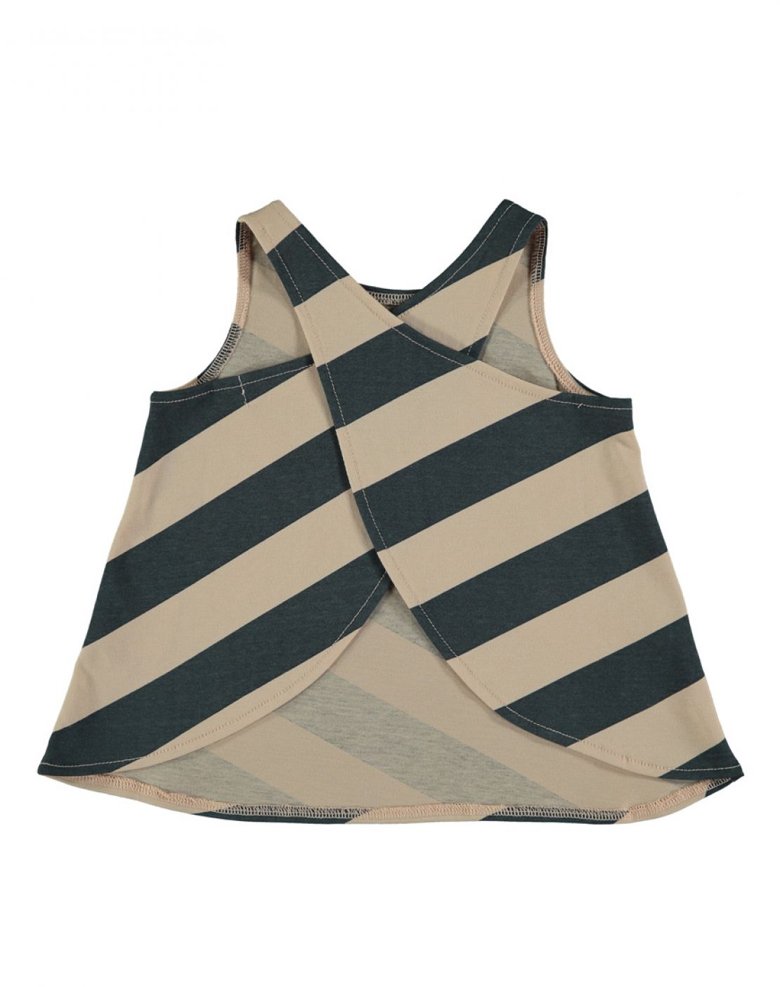 Camiseta tirantes TWIST ROSA VINTAGE