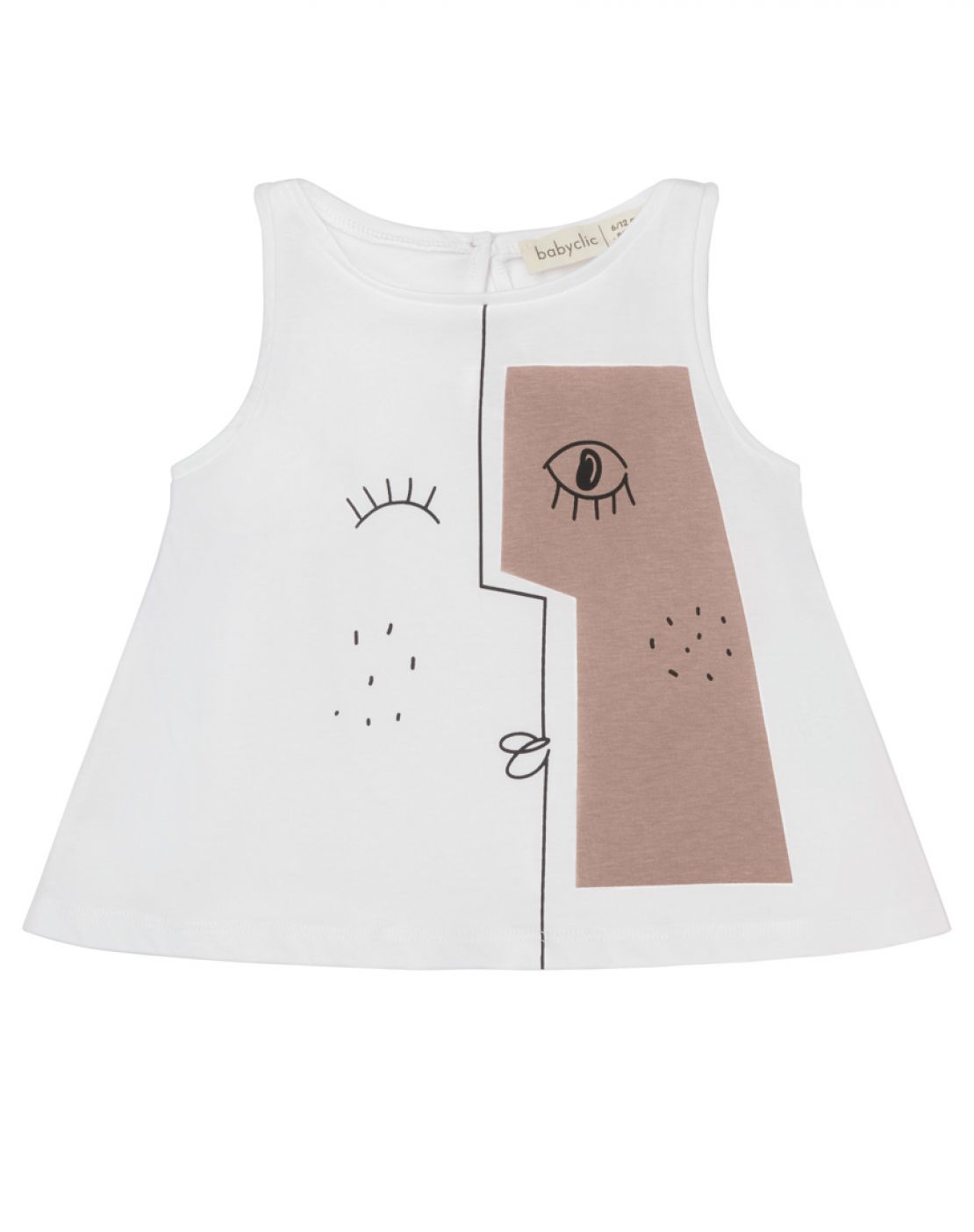 Camiseta tirantes<br>FACE NUDE