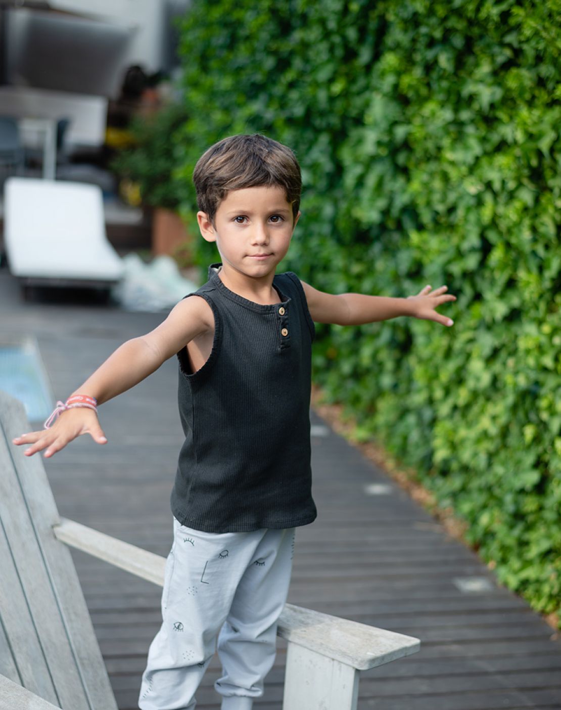 Camiseta tirantes<br> RIB GRAPHITE