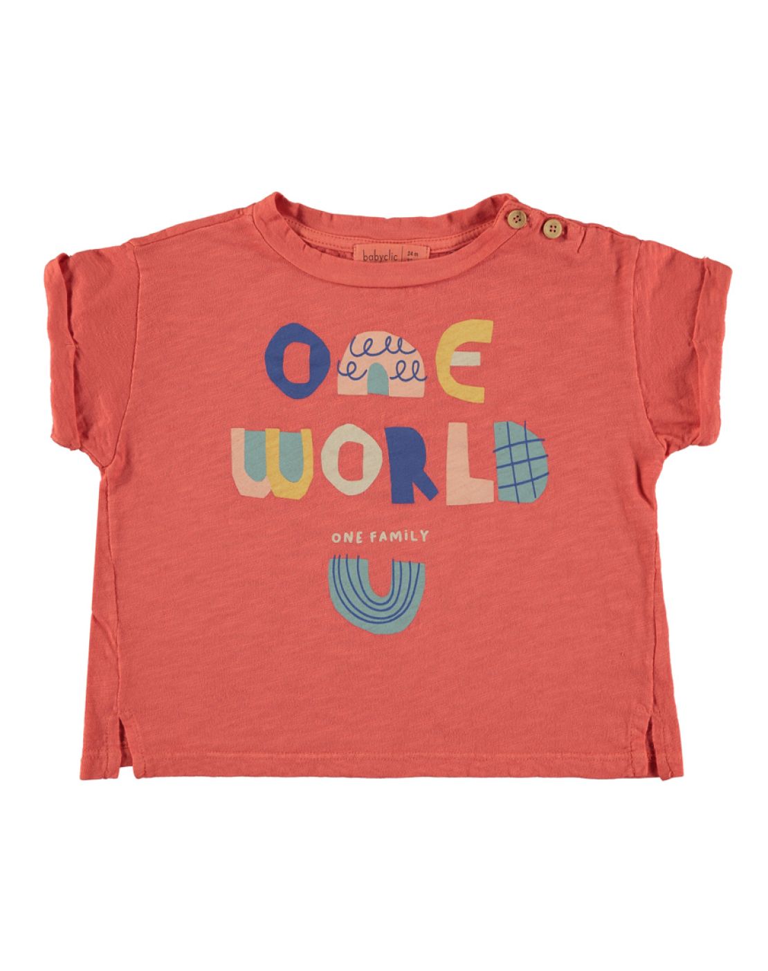 Camiseta<br>ONE WORLD RED