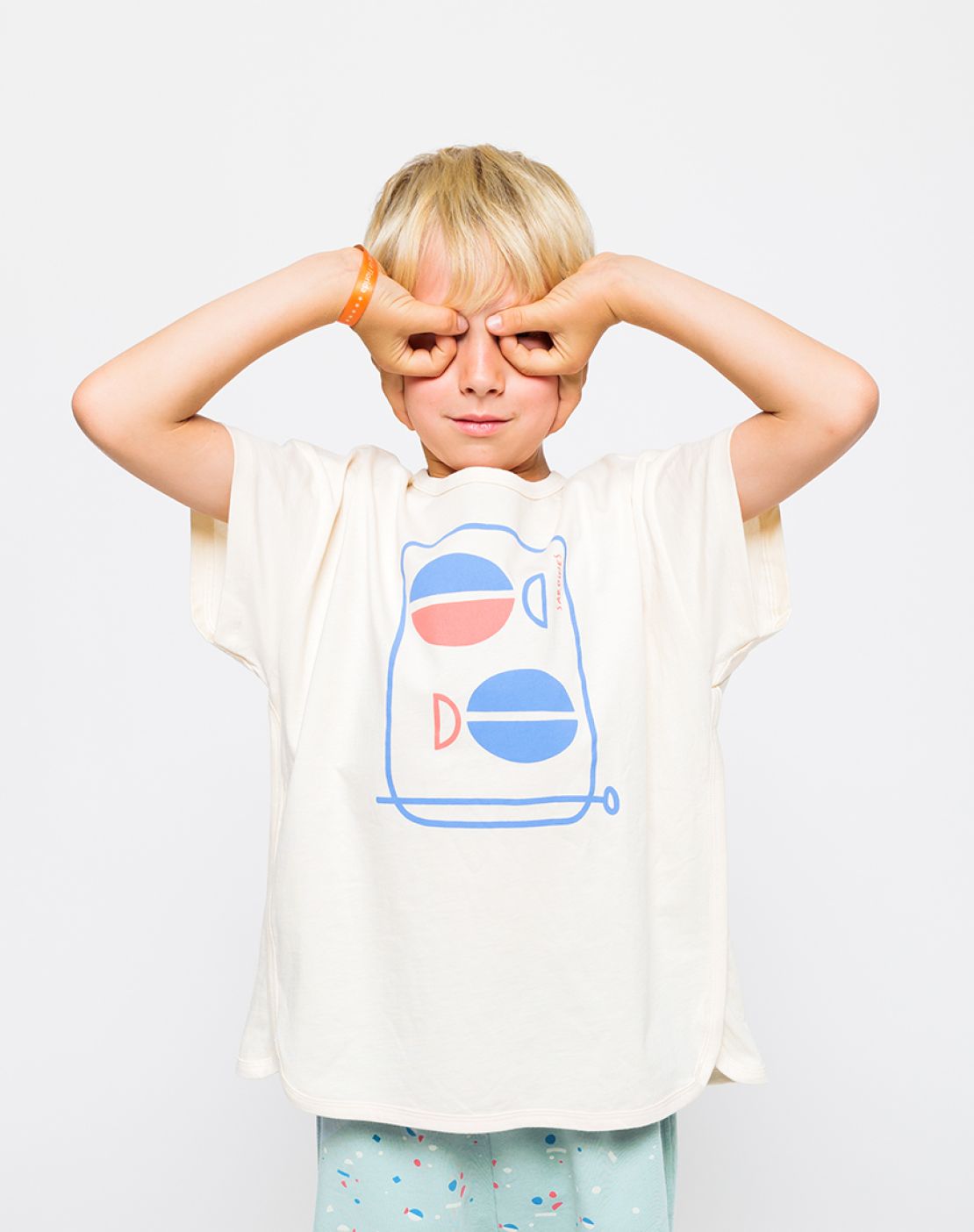 Camiseta<br>Poisson Ecru