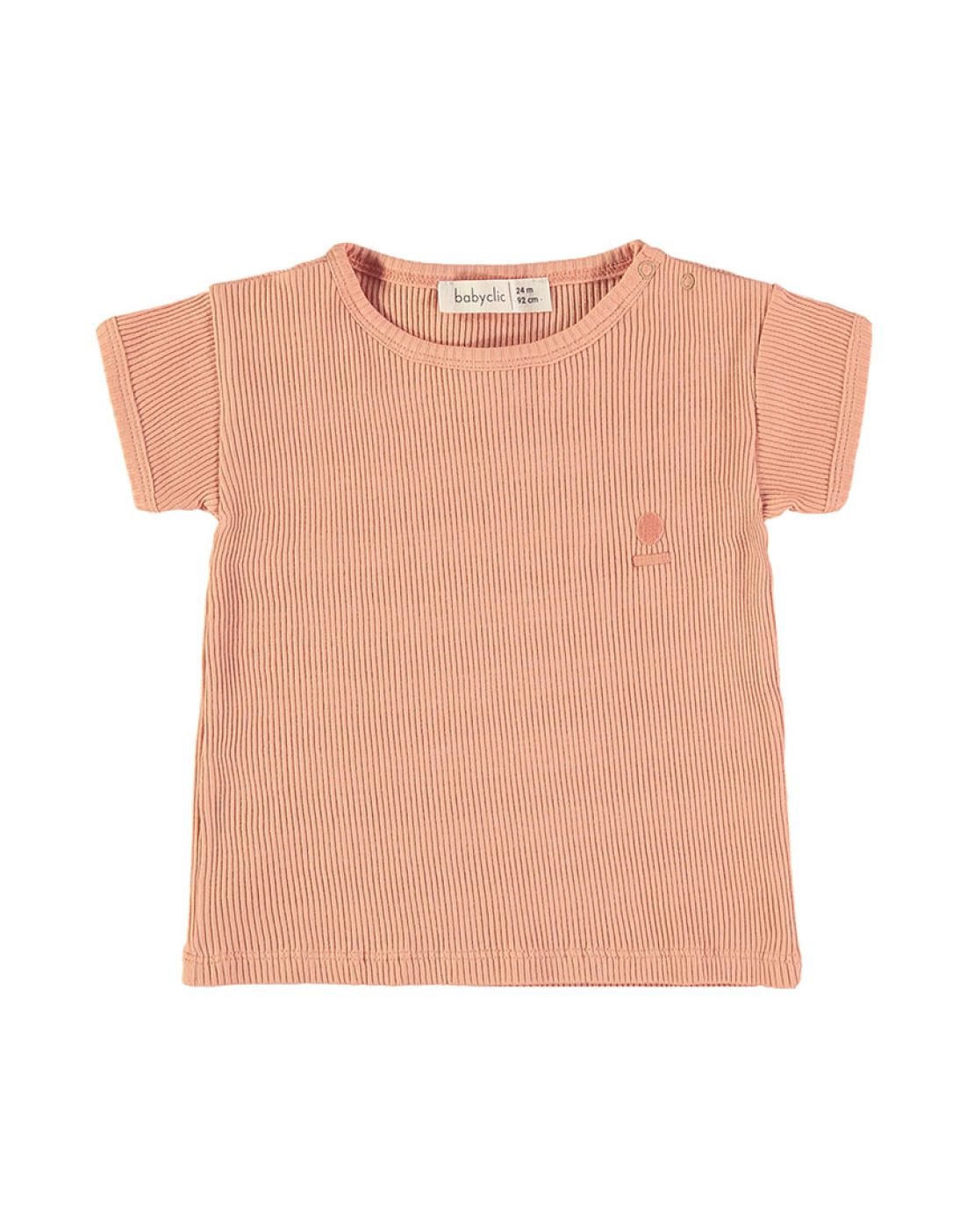 Camiseta<br>RIB APRICOT
