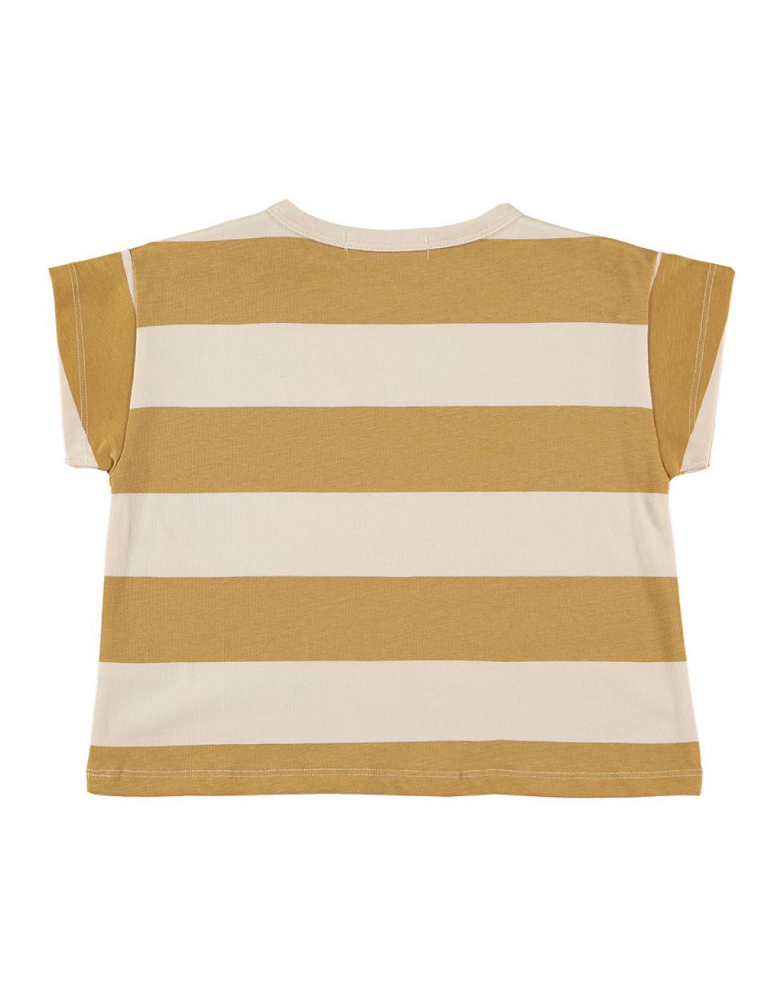 Camiseta<br>STRIPES MUSTARD YELLOW