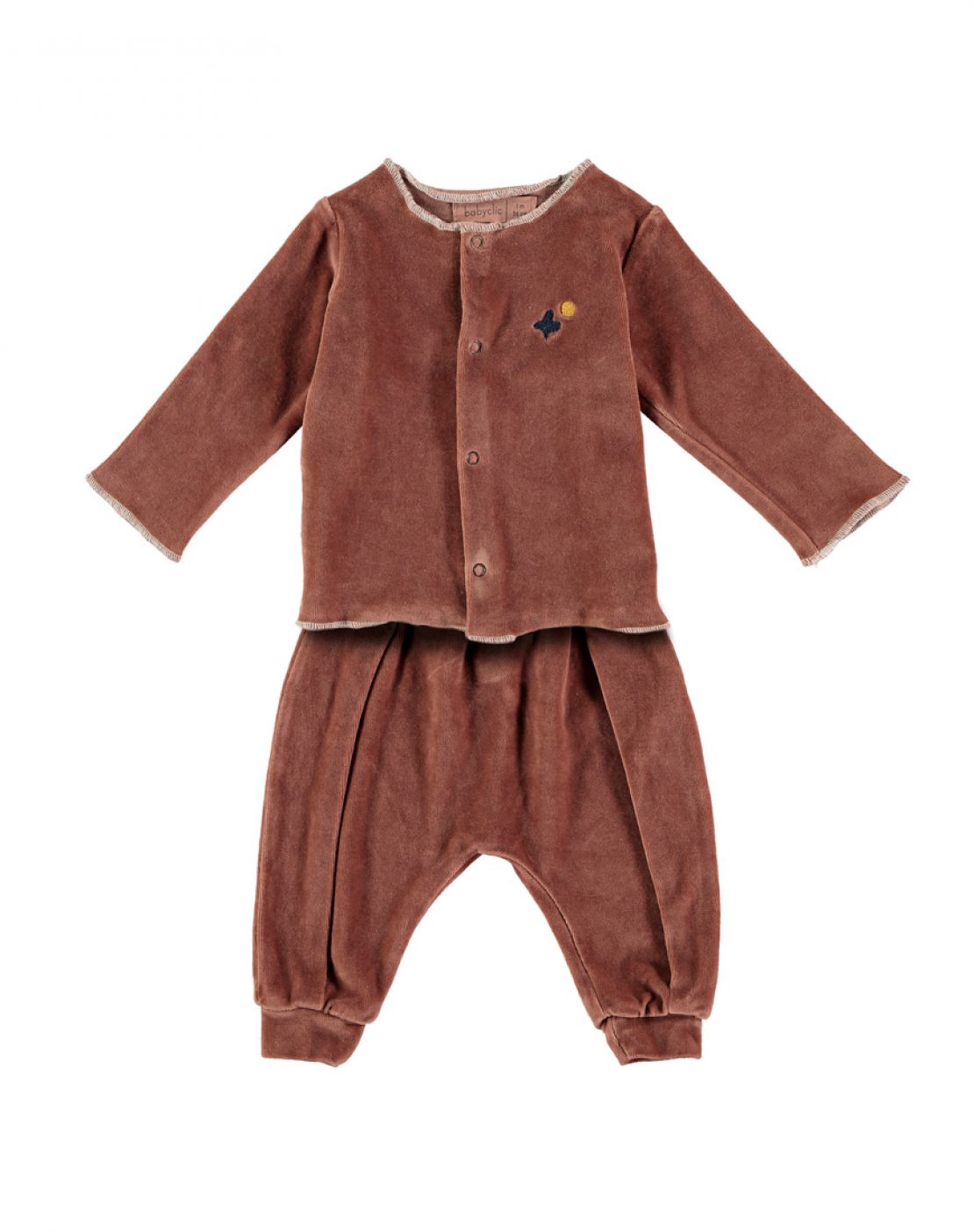 Chaqueta + pantalón<br>TAUPE