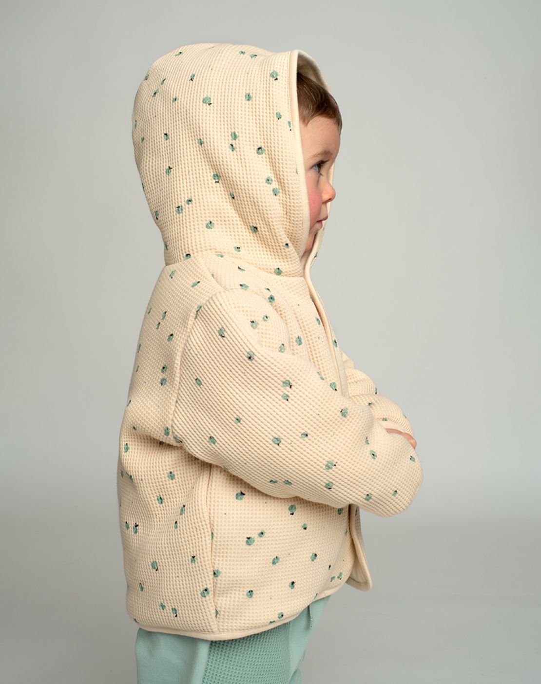 Chaqueta acolchada<br>LITTLE FRUITS GREEN