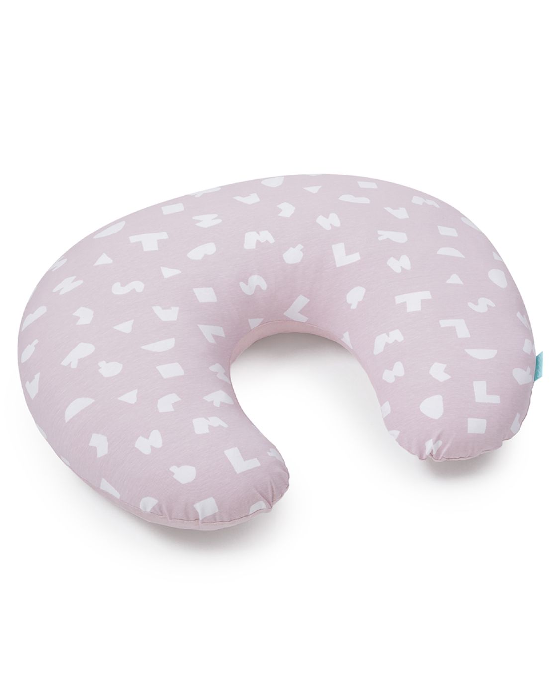 Cojín lactancia pequeño LETRAS ROSA