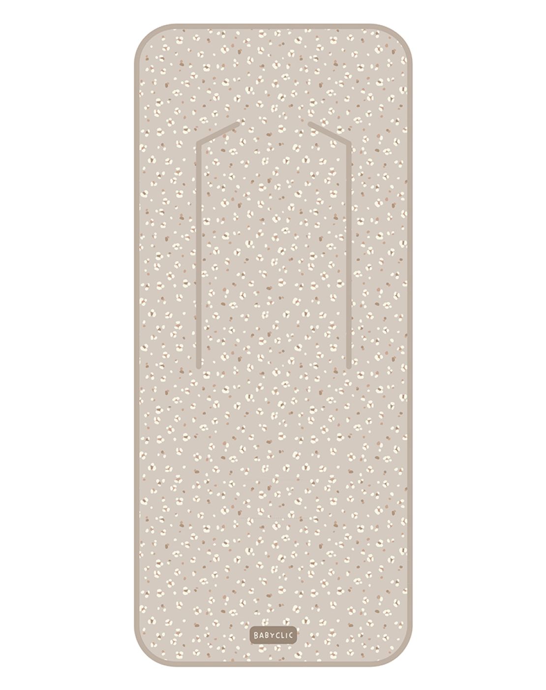 Colchoneta microfresh CAPRI<br>ANIMAL PRINT NUDE