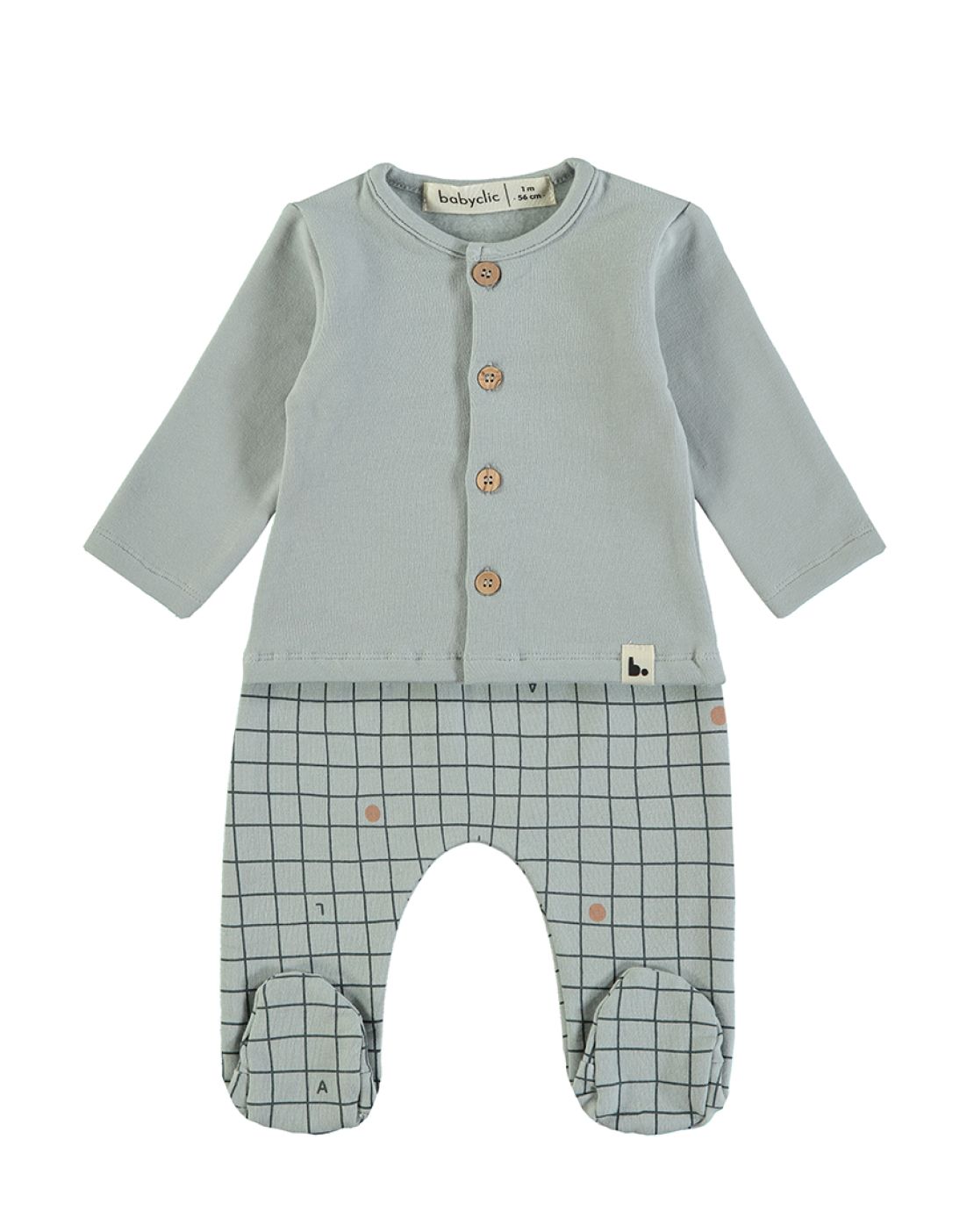 Conjunto Bebé<br>CHECKS BLUE