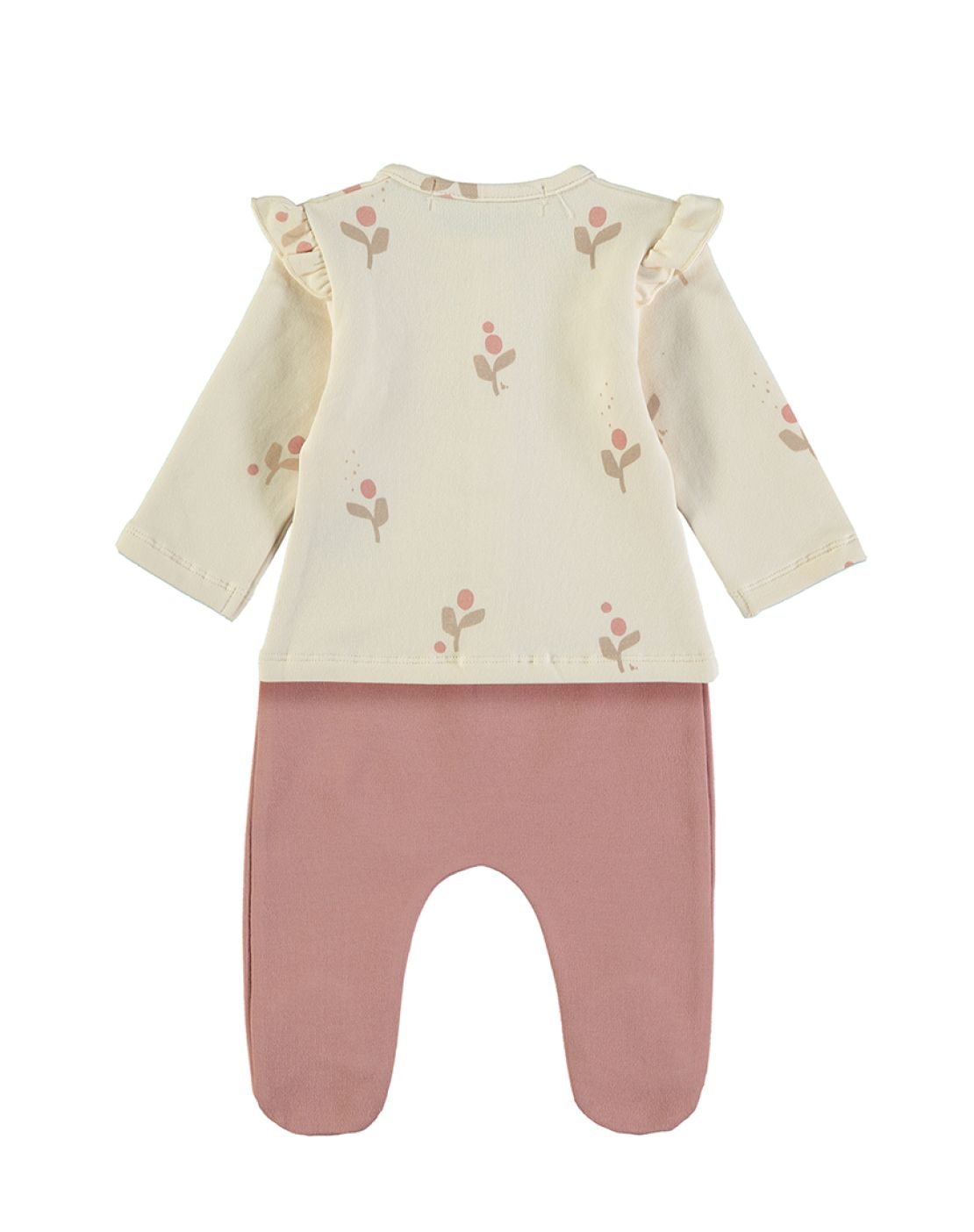 Conjunto Bebé<br>FLOR CREAM