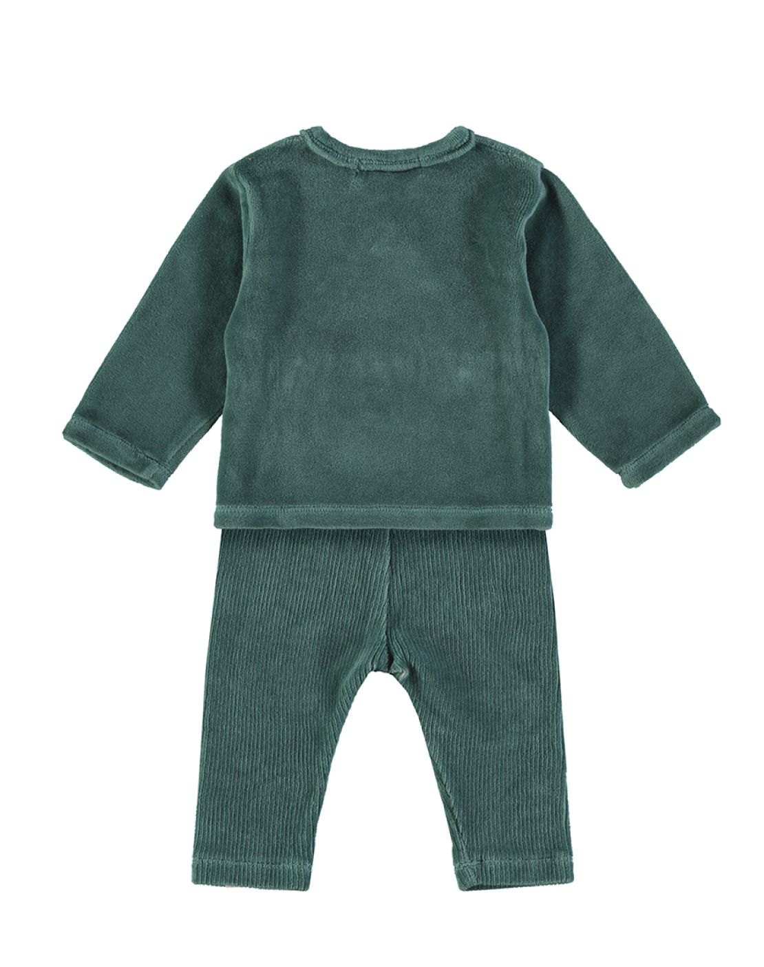 Conjunto Bebé<br>VELOUR FOREST GREEN