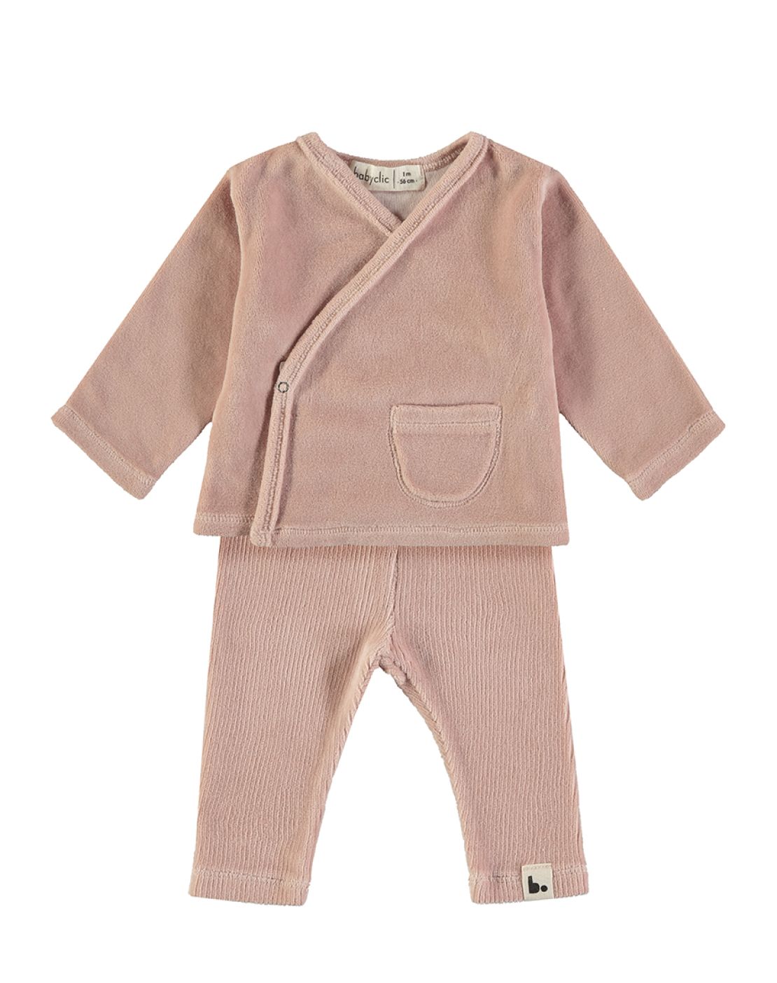 Conjunto Bebé<br>VELOUR NUDE