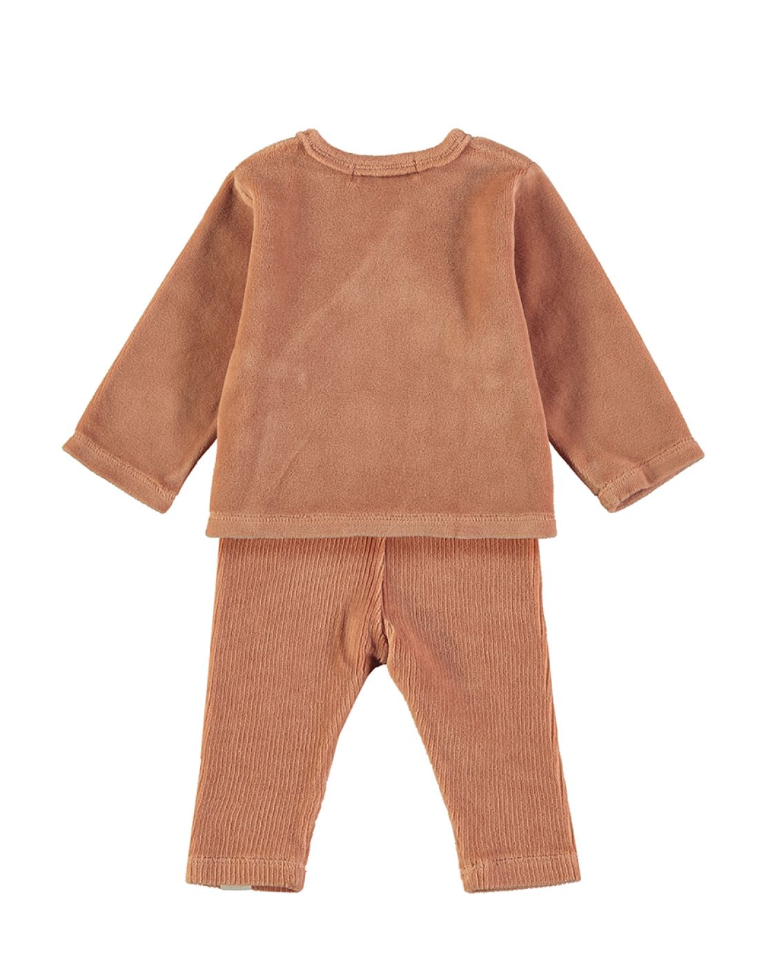 Conjunto Bebé<br>VELOUR TERRACOTA