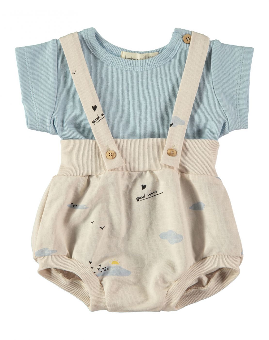 Culotte con tirantes + camiseta<br>SUMMER VIBES