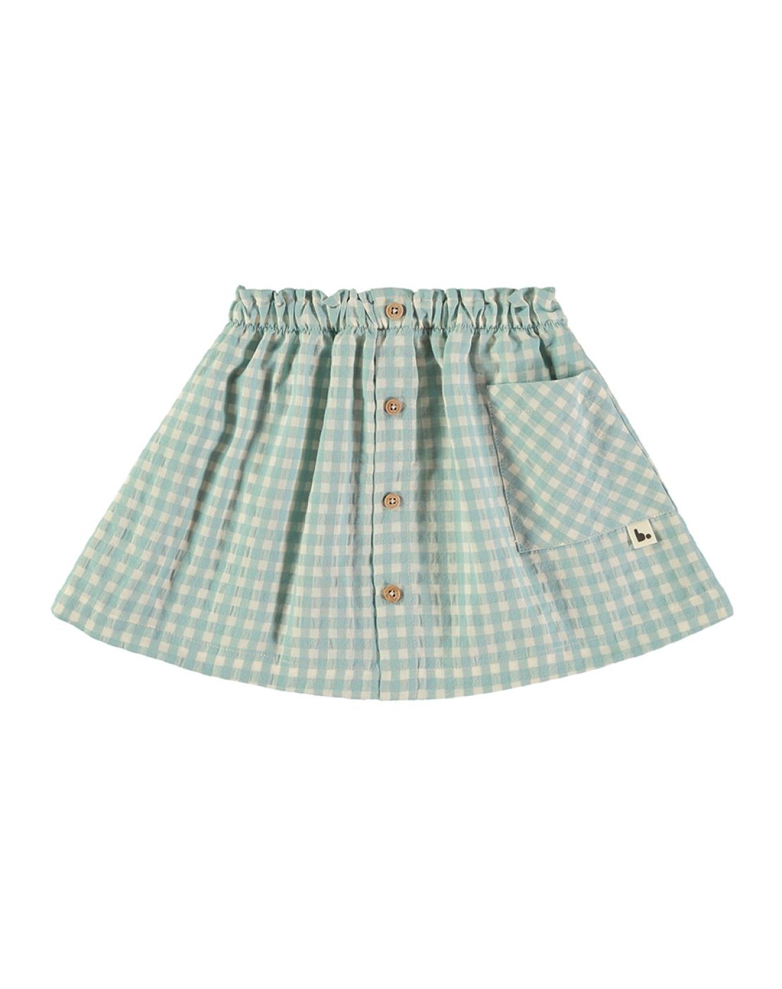Falda<br>CHECKS AQUA