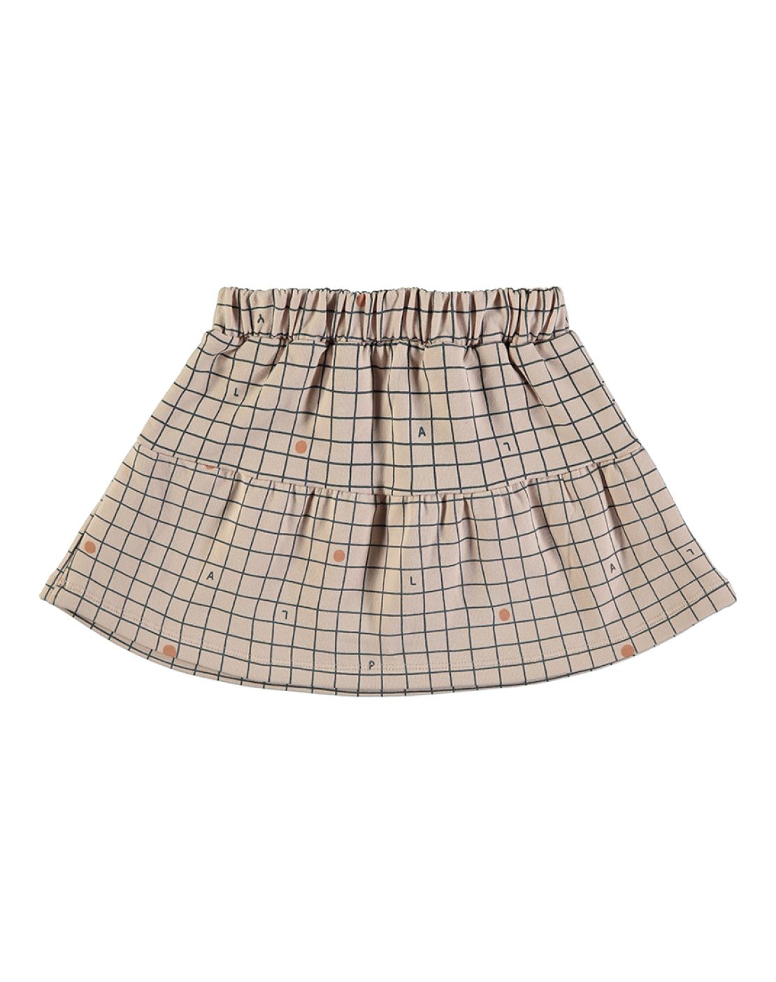 Falda<br>CHECKS NUDE
