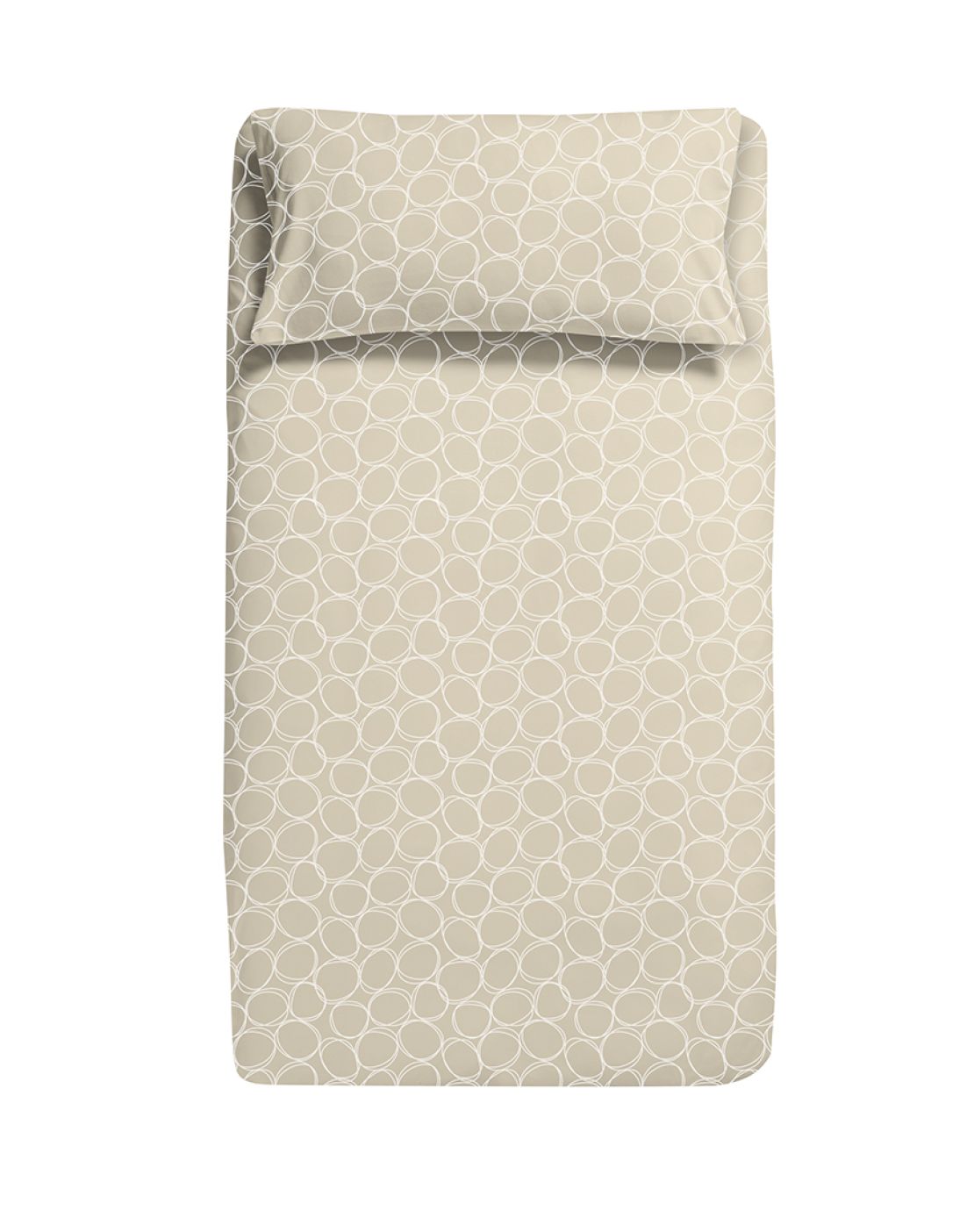 Funda nórdica cuna<br>BUBBLE BEIGE