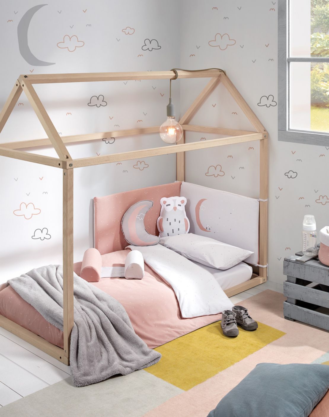 Funda nórdica DELTA ROSA ANTIGUO