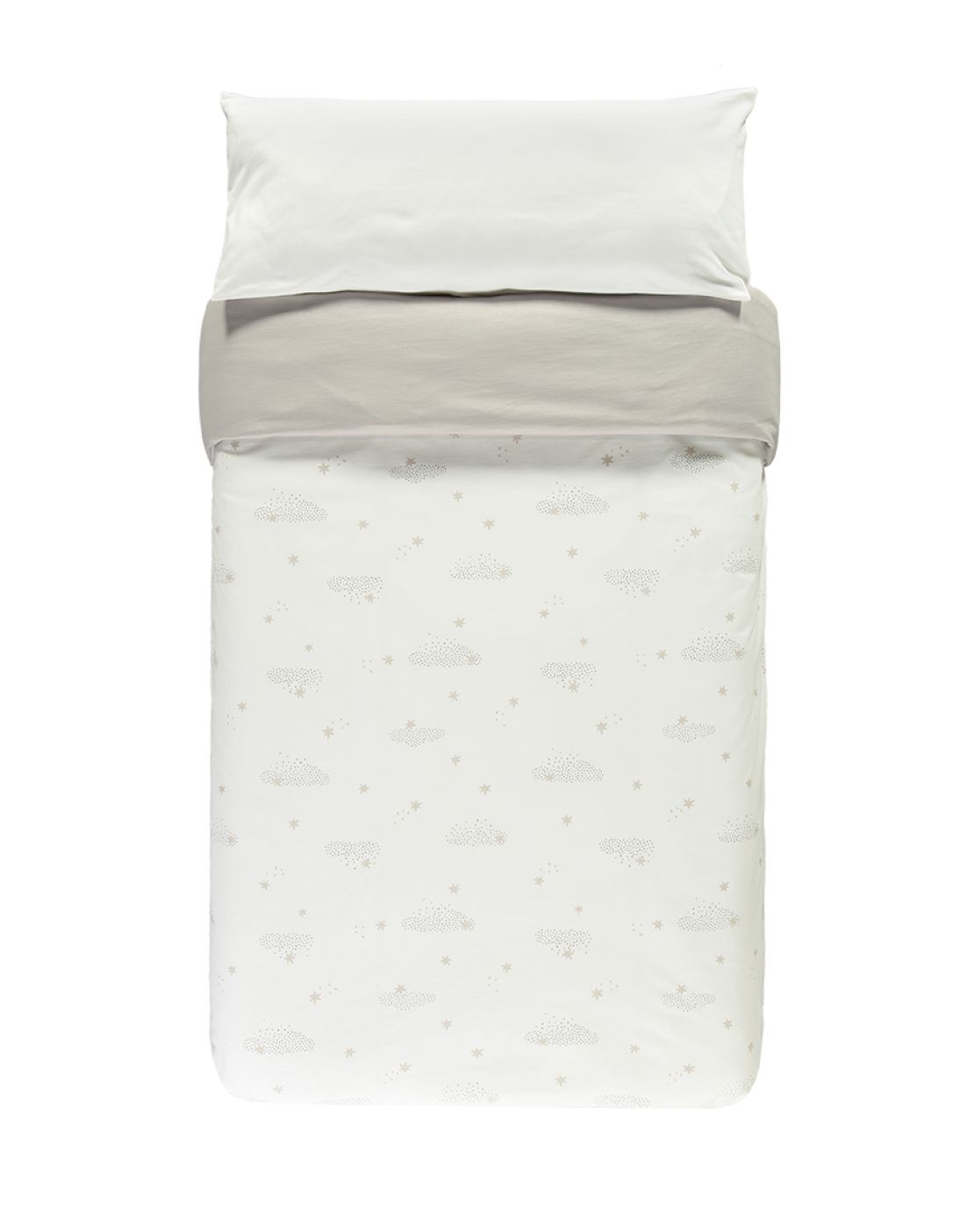 Funda nórdica minicuna<br>STARRY NIGHT BLANCO