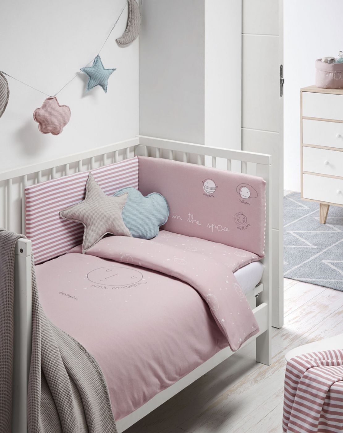 Funda nórdica MR. MOON ROSA