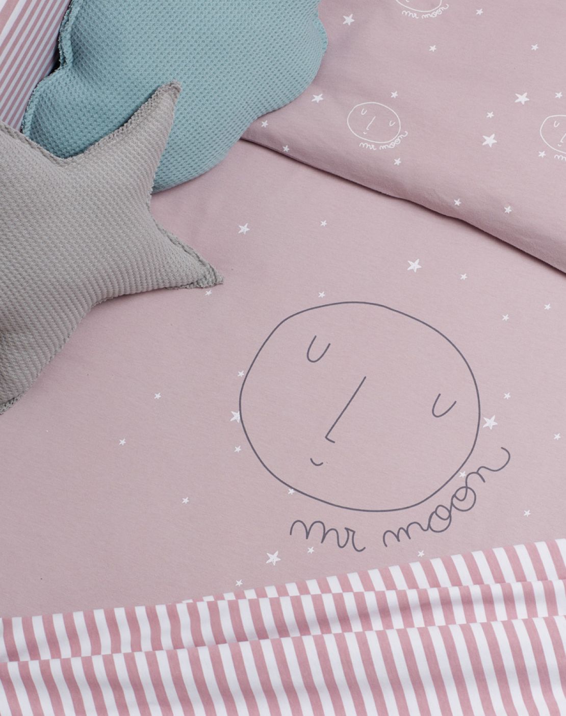 Funda nórdica MR. MOON ROSA