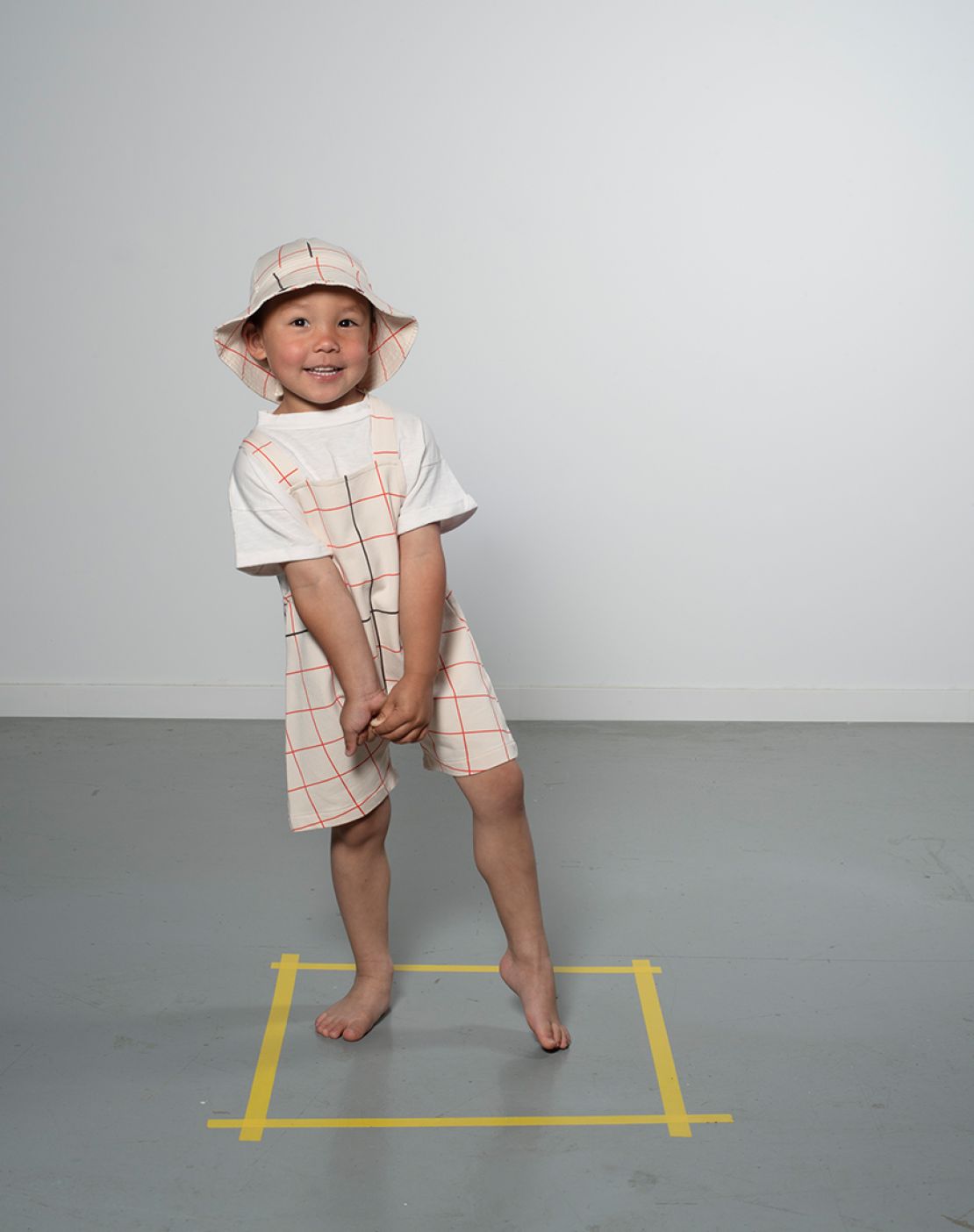 Gorro verano<br>GRID RED