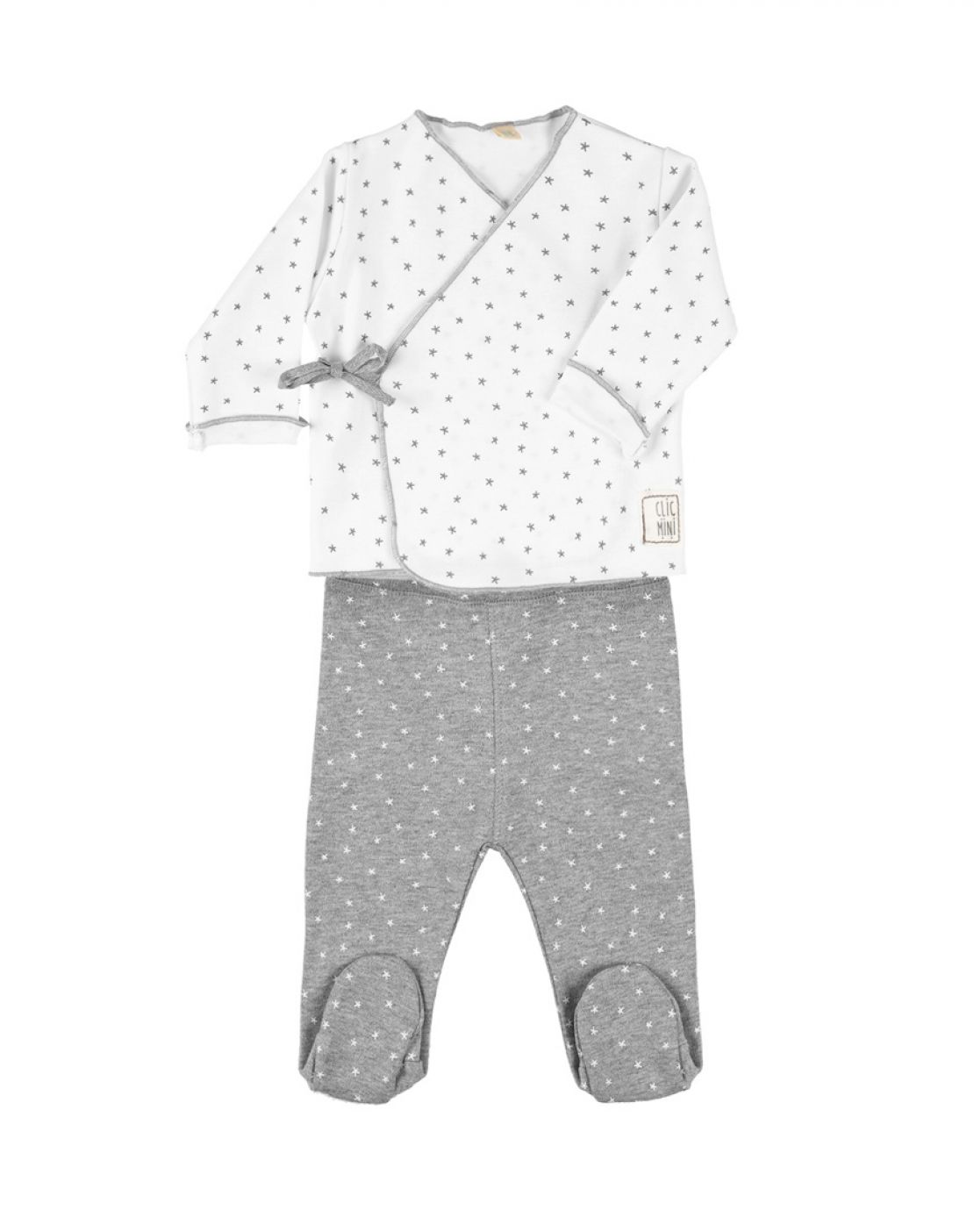 Jubón + polaina MINI STELLA BLANCO