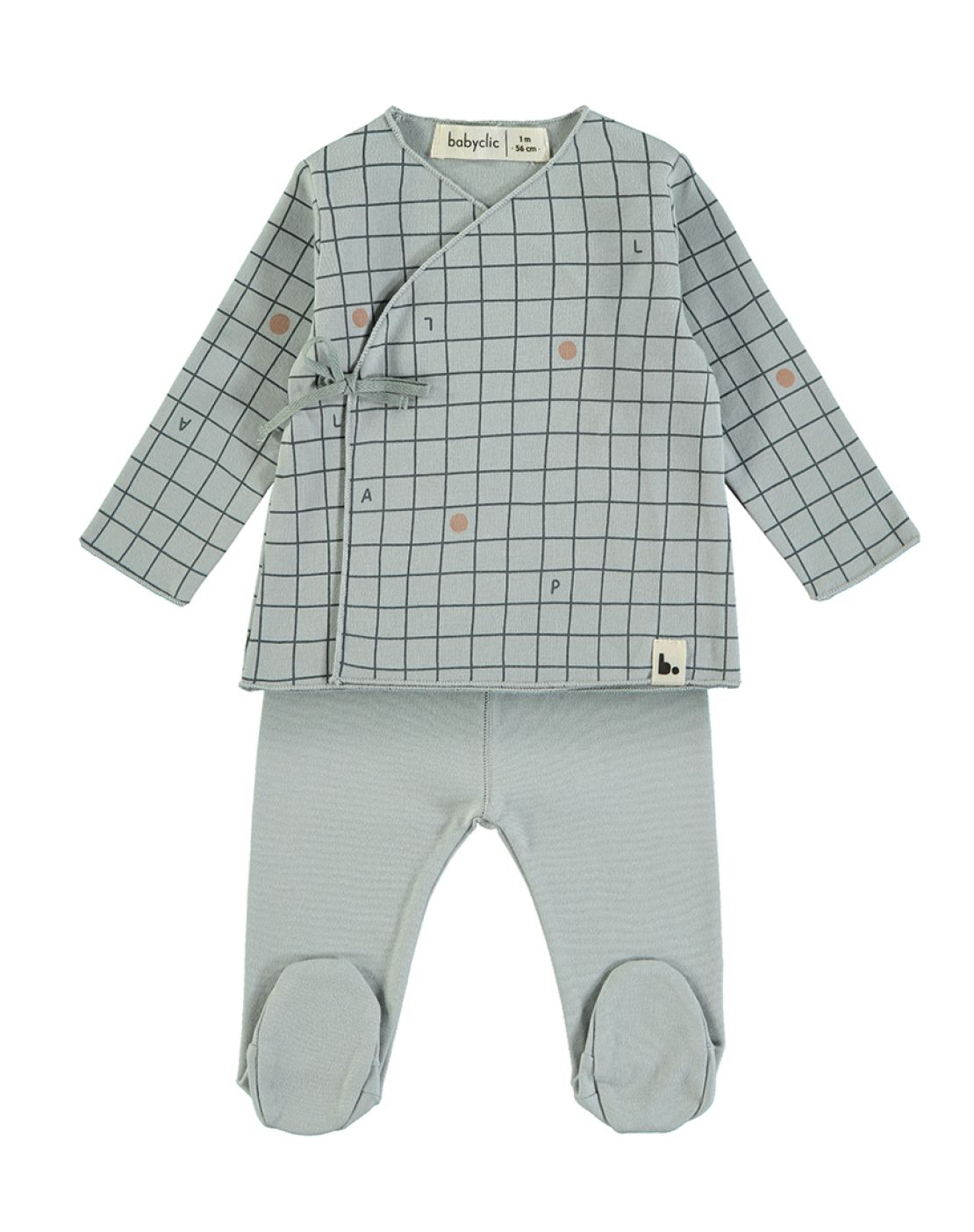 Jubón + polaina<br>CHECKS BLUE