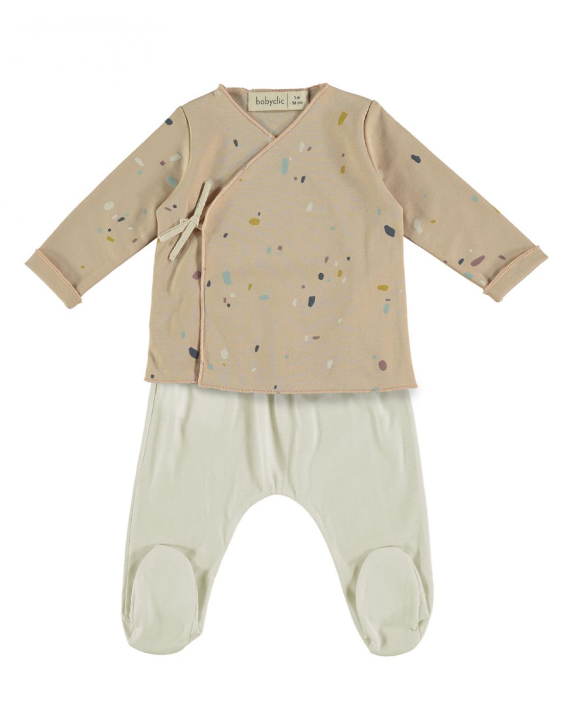 Jubón + polaina<br>CONFETTI ROSA