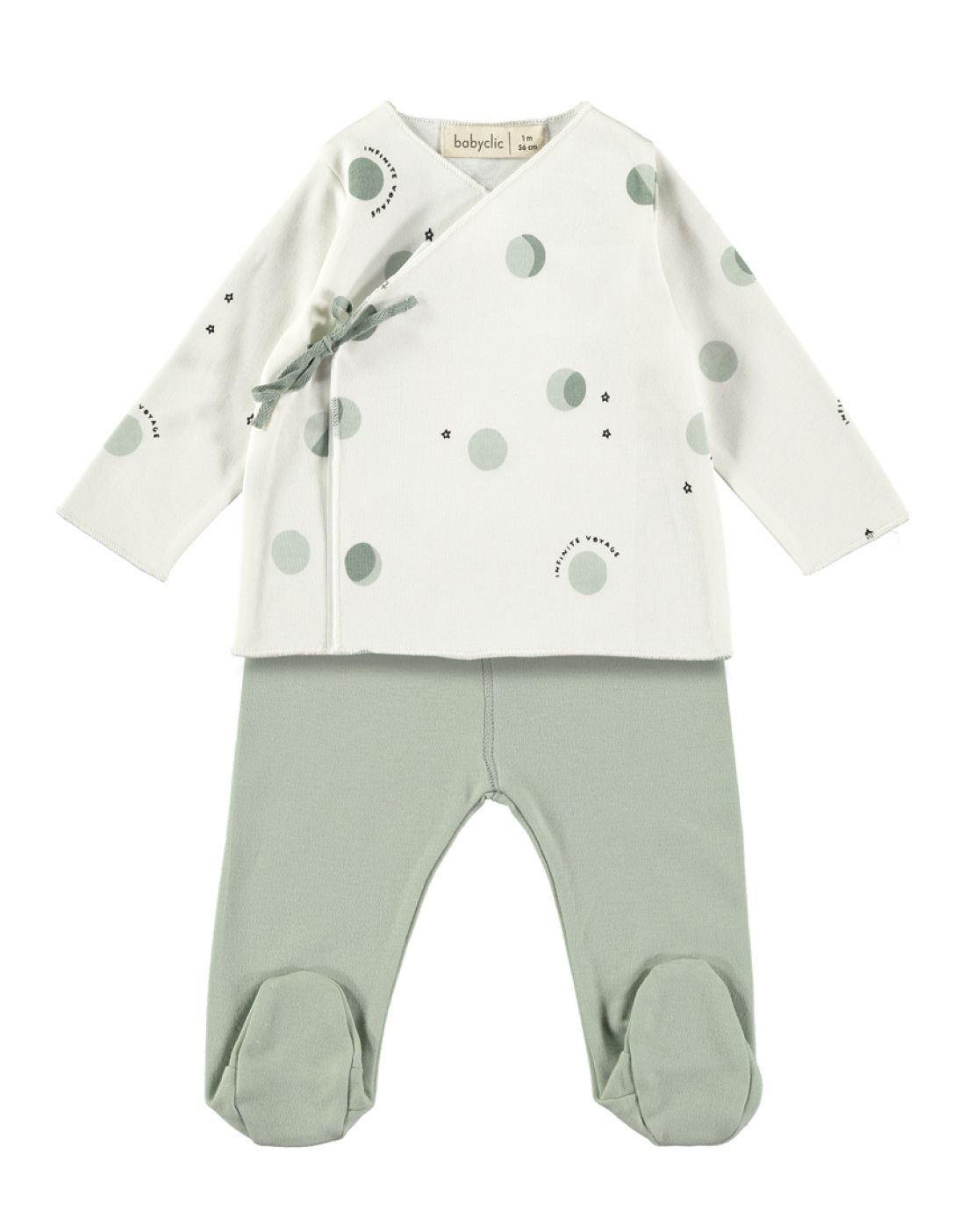 Jubón + polaina<br>LUNA GREEN