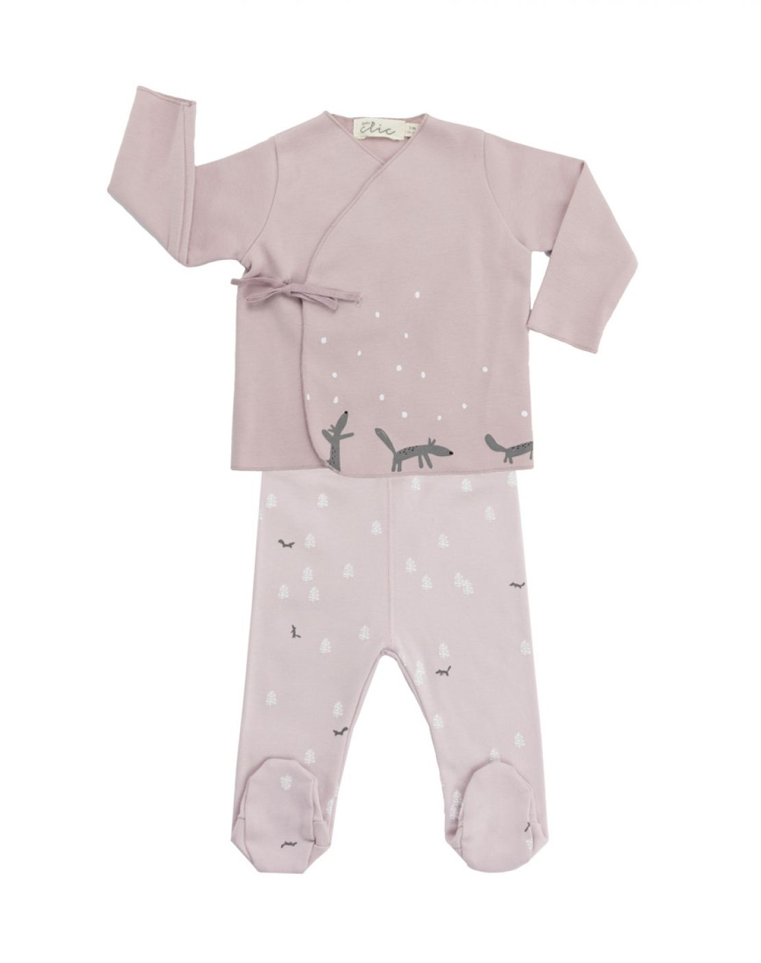 Jubón + polaina<br>MOSS ROSA