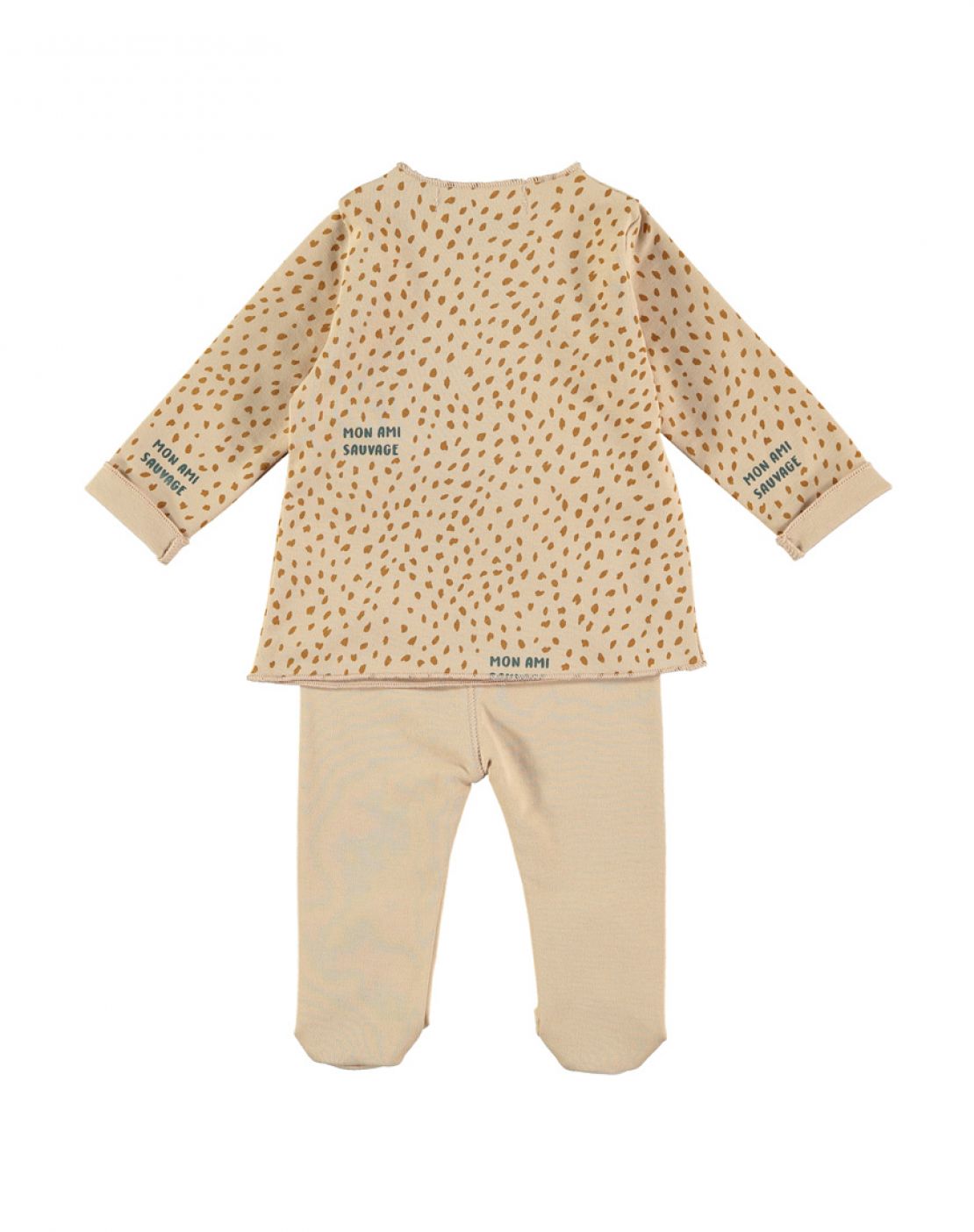 Jubón + polaina<br>SAUVAGE ROSA