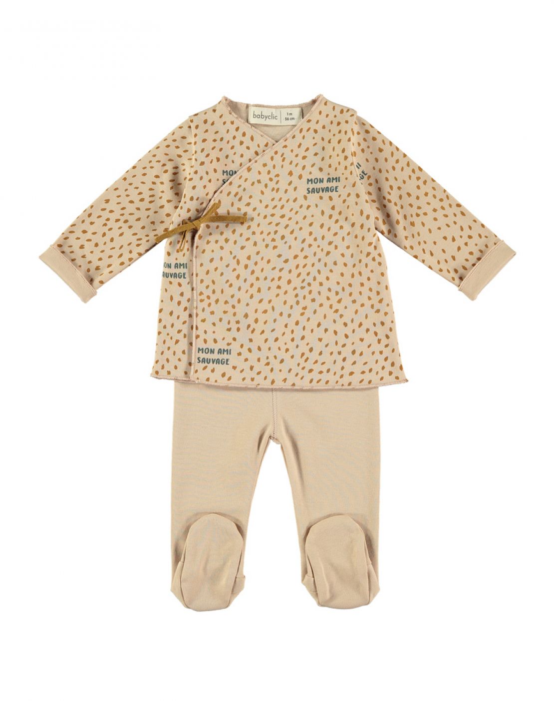 Jubón + polaina<br>SAUVAGE ROSA