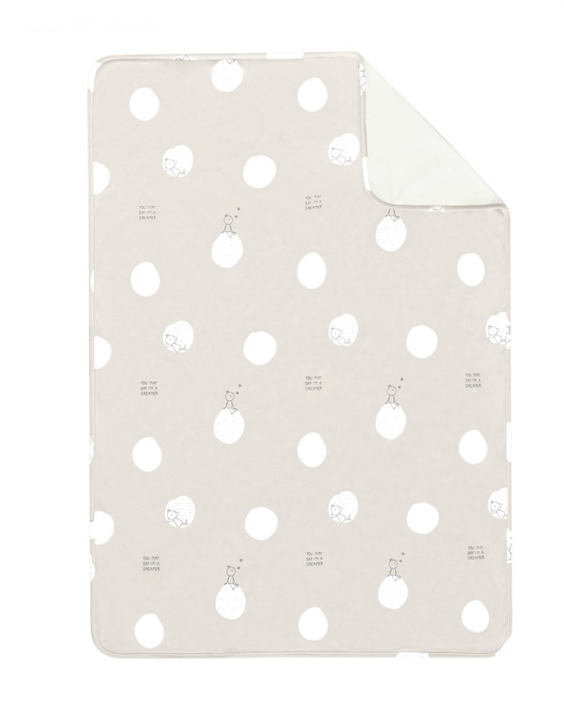 Manta punto<br>DREAMER GRIS